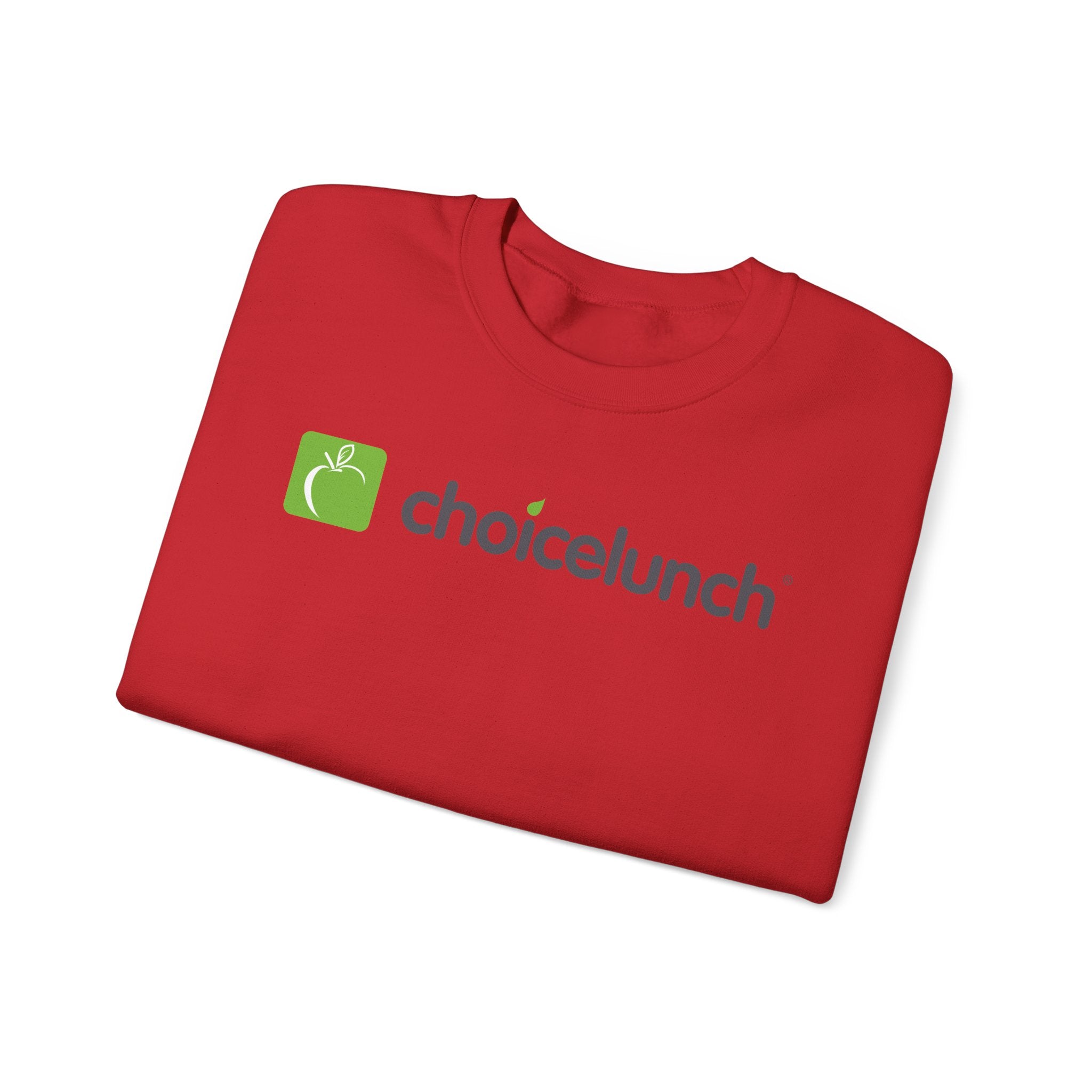 ChoiceLunch Logo Crewneck Sweatshirt | Mascot Character Back Print