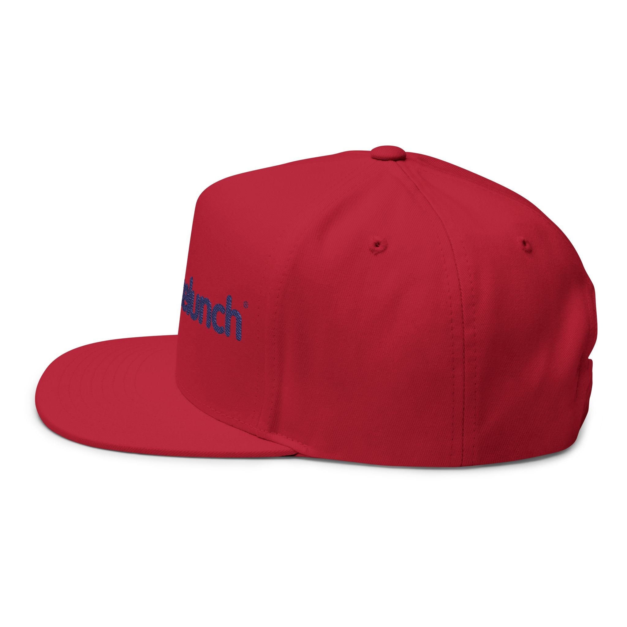 Embroidered Flat Bill Cap — ChoiceLunch Logo Snapback