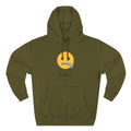Hoodie — "Excuse Me?" QR Code Graphic Fleece Hoodie