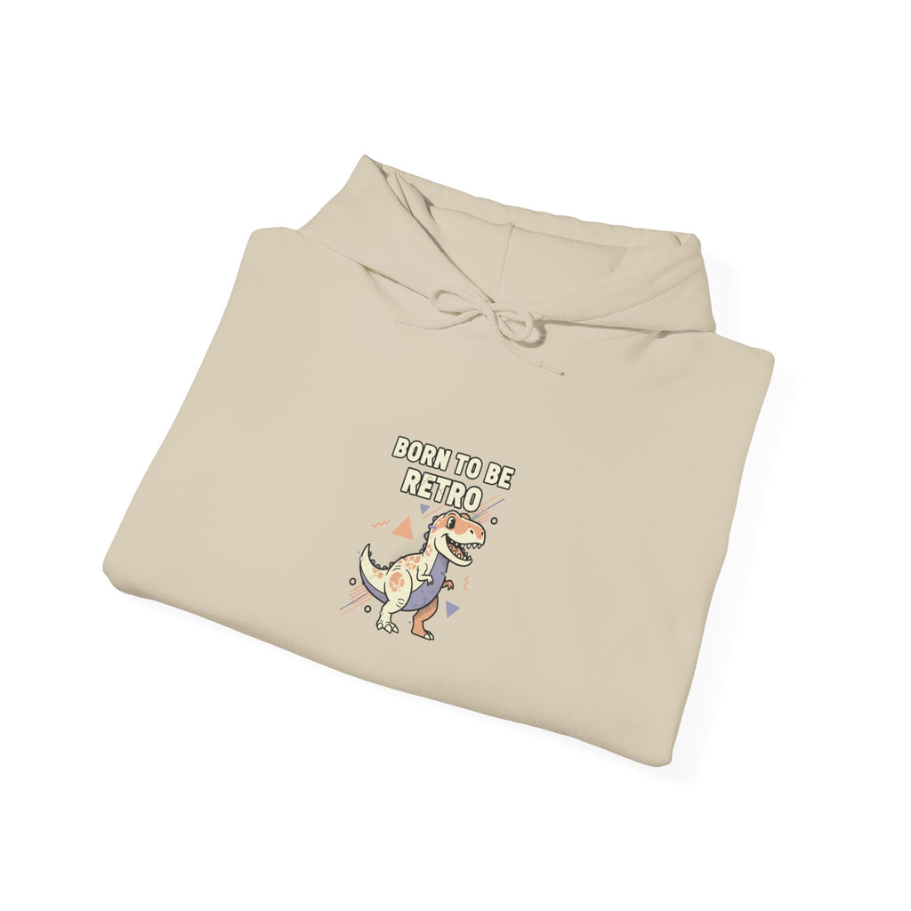 Dino Tech Vintage Tee Hoodie | 90s Kid Shirt, nostalgic tech quote