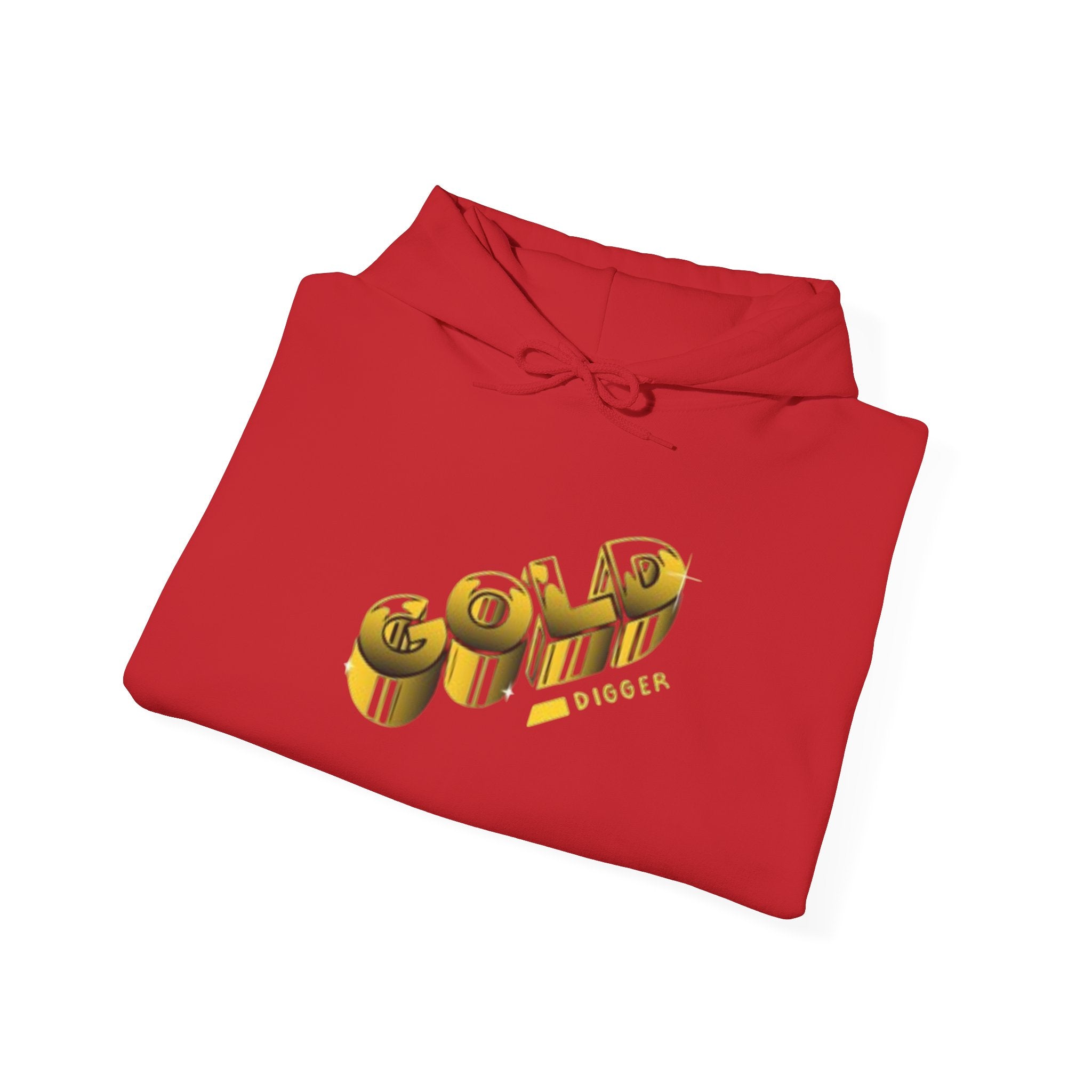 Graphic Hoodie — 3D Gold 'OWO' Design with QR Back Print
