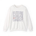 Future Sugar Daddy Crewneck, Outline-Only Type, Hollow Letter Typography