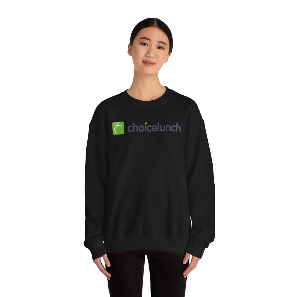 ChoiceLunch Logo Crewneck Sweatshirt | Mascot Character Back Print