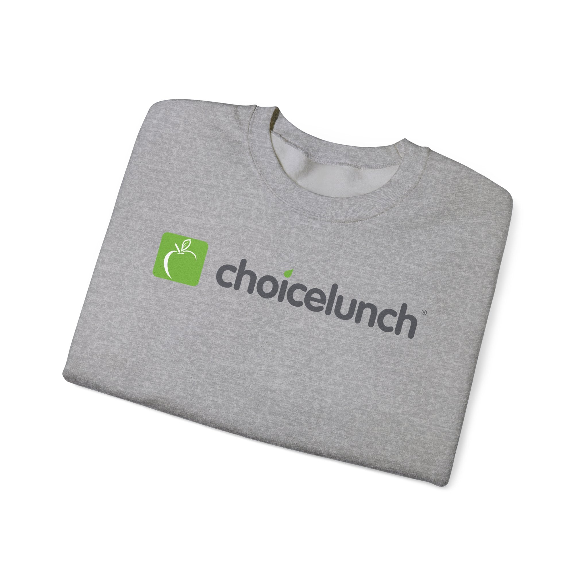 ChoiceLunch Logo Crewneck Sweatshirt | Mascot Character Back Print