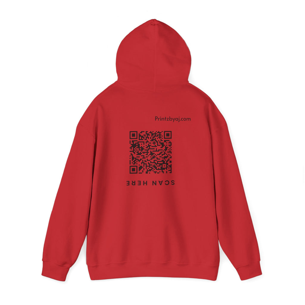 Hoodie — "Snap fingers" with QR Code Back