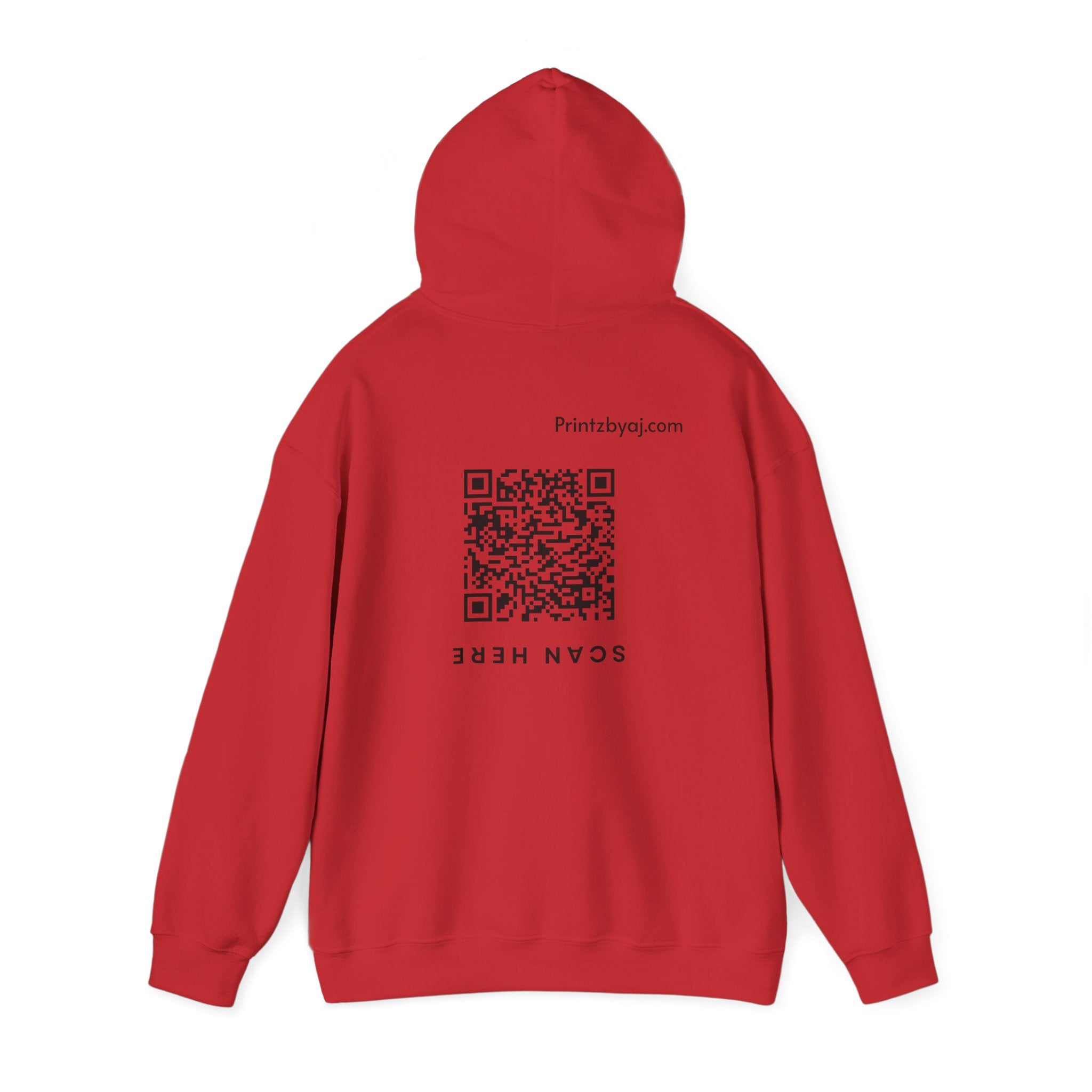 Hoodie — "Snap fingers" with QR Code Back