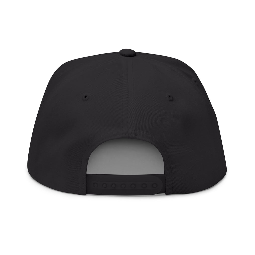 Embroidered Flat Bill Cap — ChoiceLunch Logo Snapback