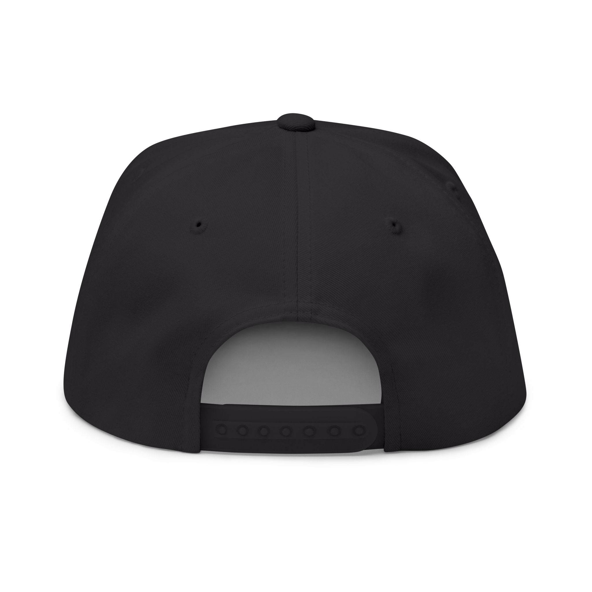 Embroidered Flat Bill Cap — ChoiceLunch Logo Snapback