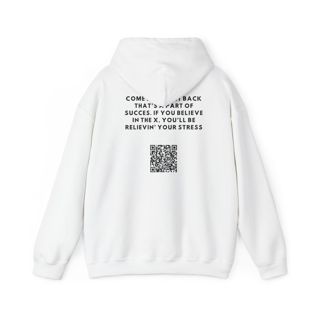 Hoodie — "The Next Episode" with QR Code Back