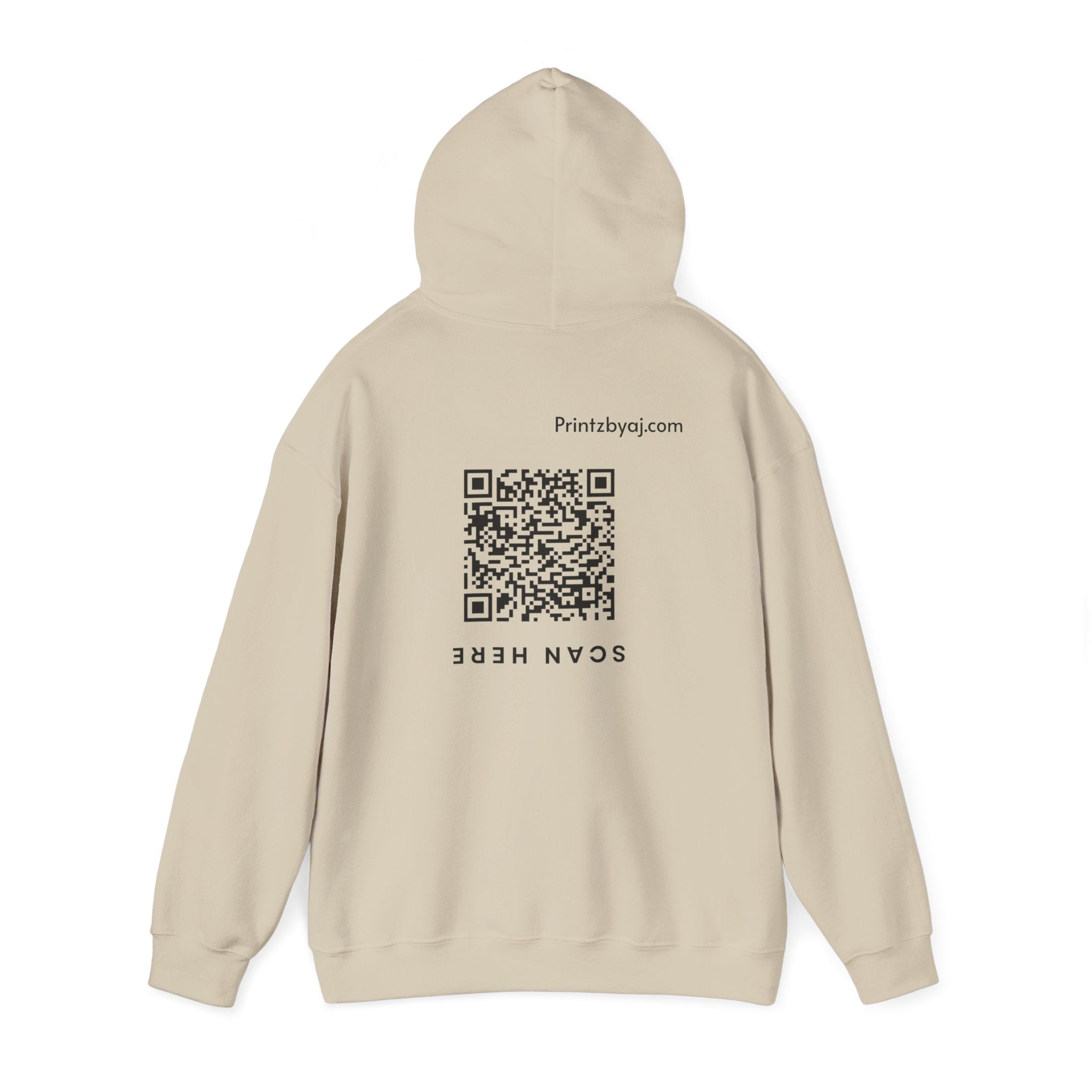 Hoodie — "Snap fingers" with QR Code Back