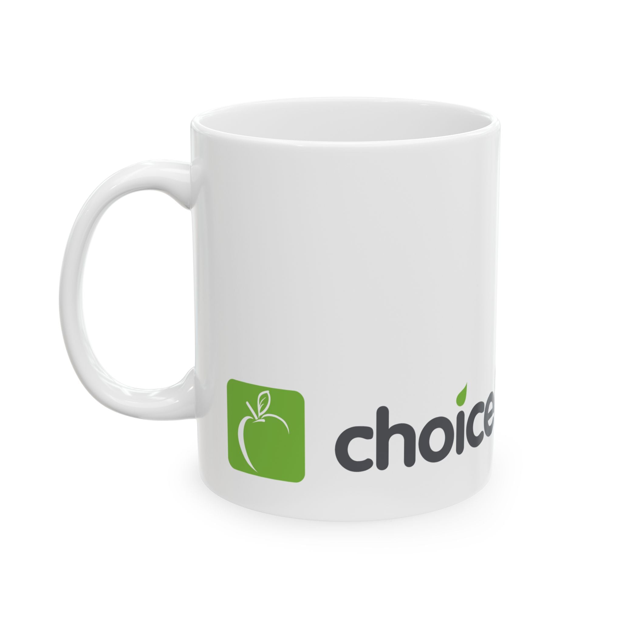 ChoiceLunch Logo Ceramic Mug — Branded Coffee Cup (11oz, 15oz)