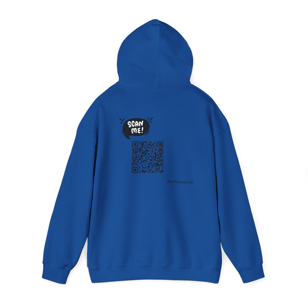 Locked In Mode Hoodie — 'Locked in Mode' Graphic Sweatshirt with QR Code Back