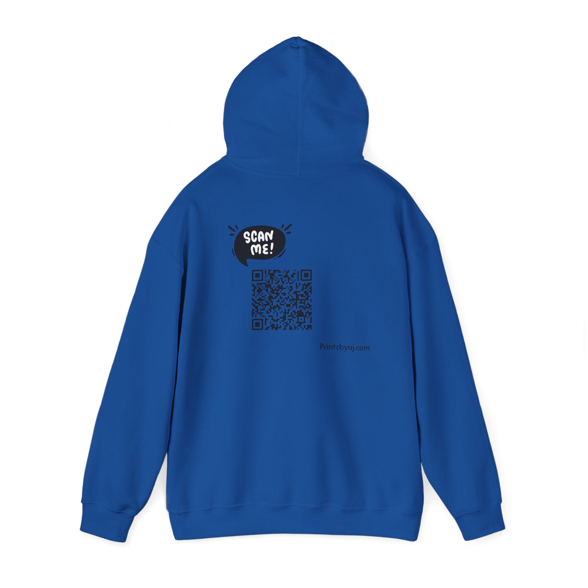 Locked In Mode Hoodie — 'Locked in Mode' Graphic Sweatshirt with QR Code Back