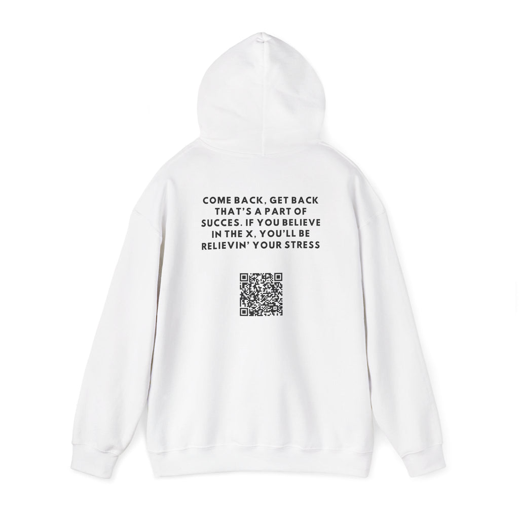 Hoodie — "The Next Episode" with QR Code Back