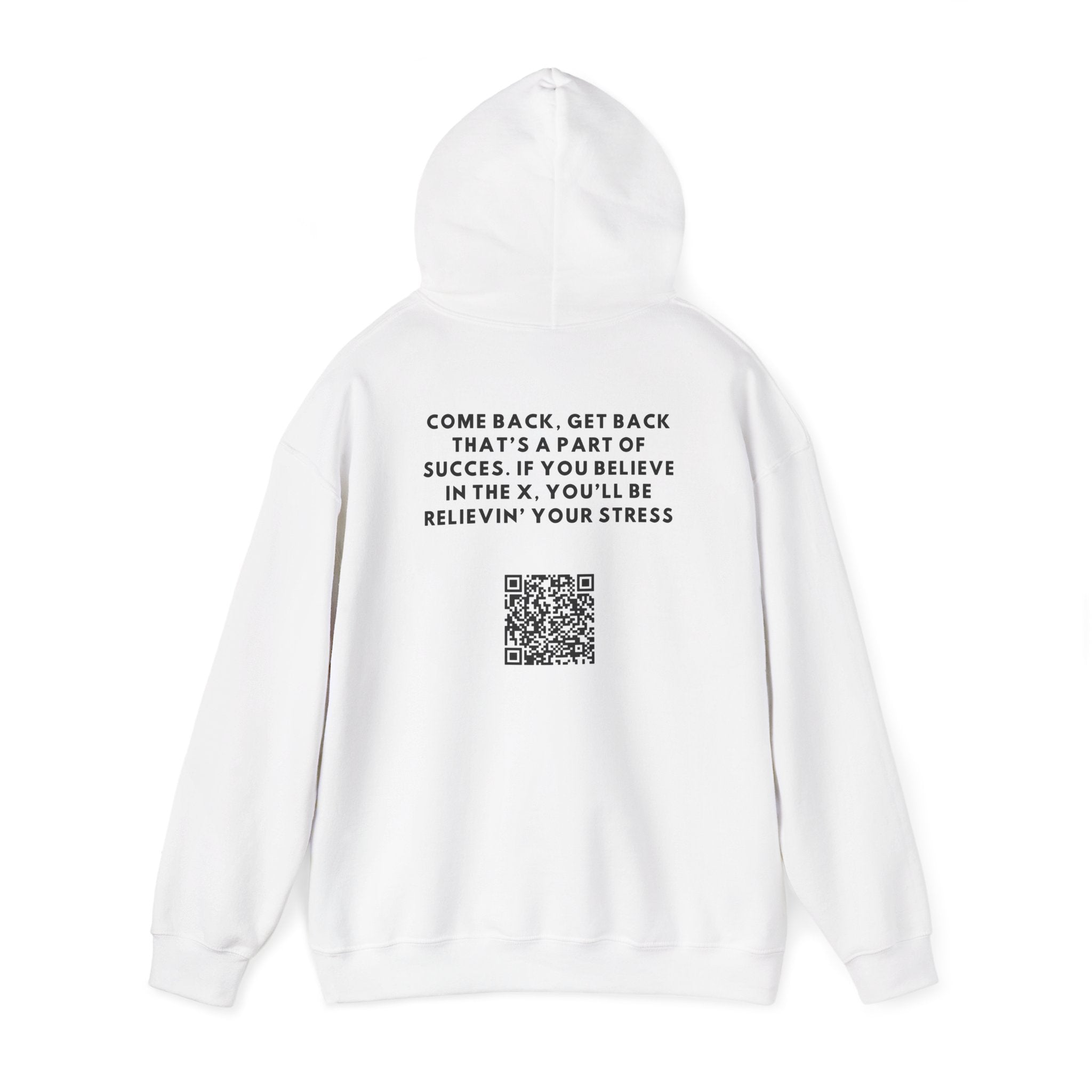 Hoodie — "The Next Episode" with QR Code Back