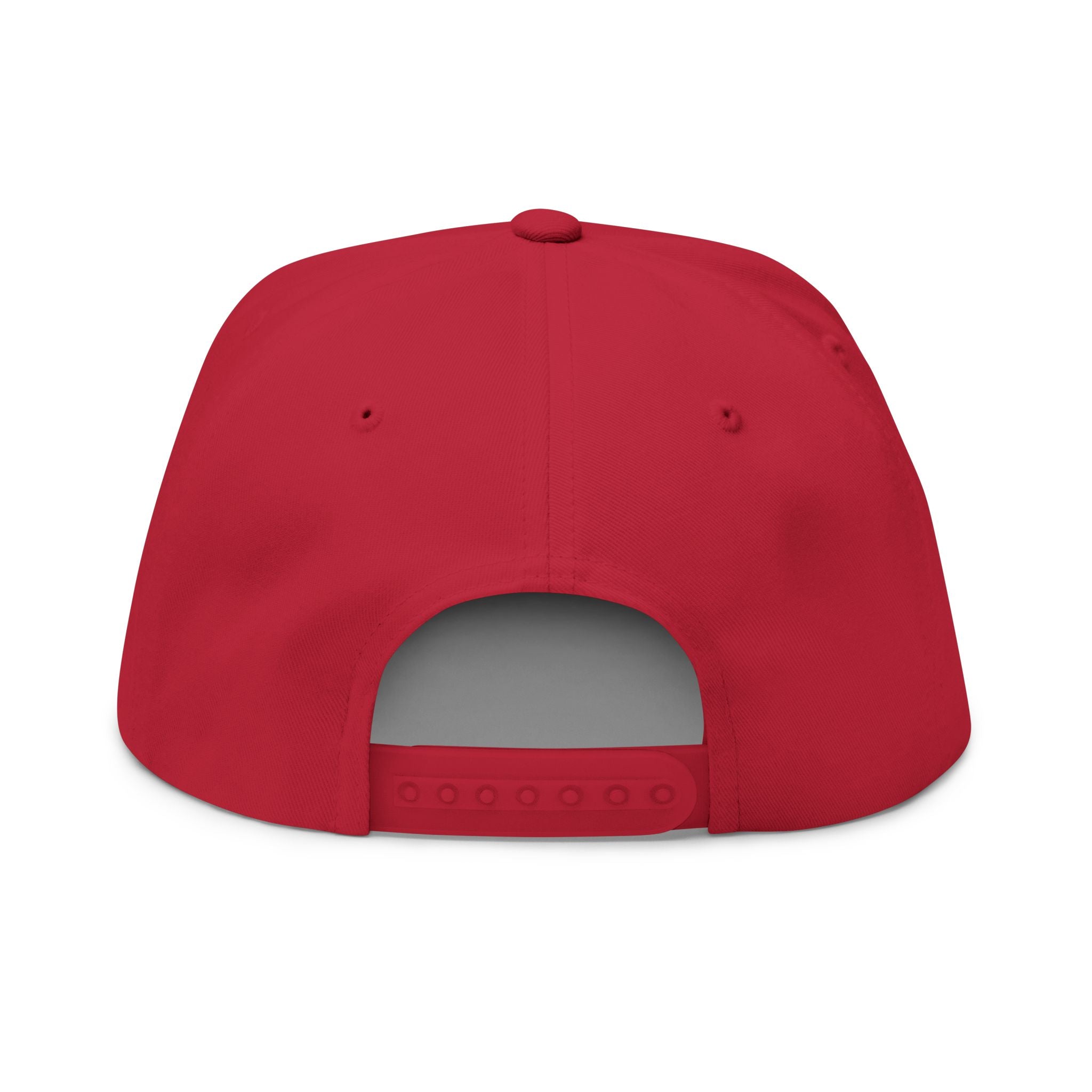 Embroidered Flat Bill Cap — ChoiceLunch Logo Snapback