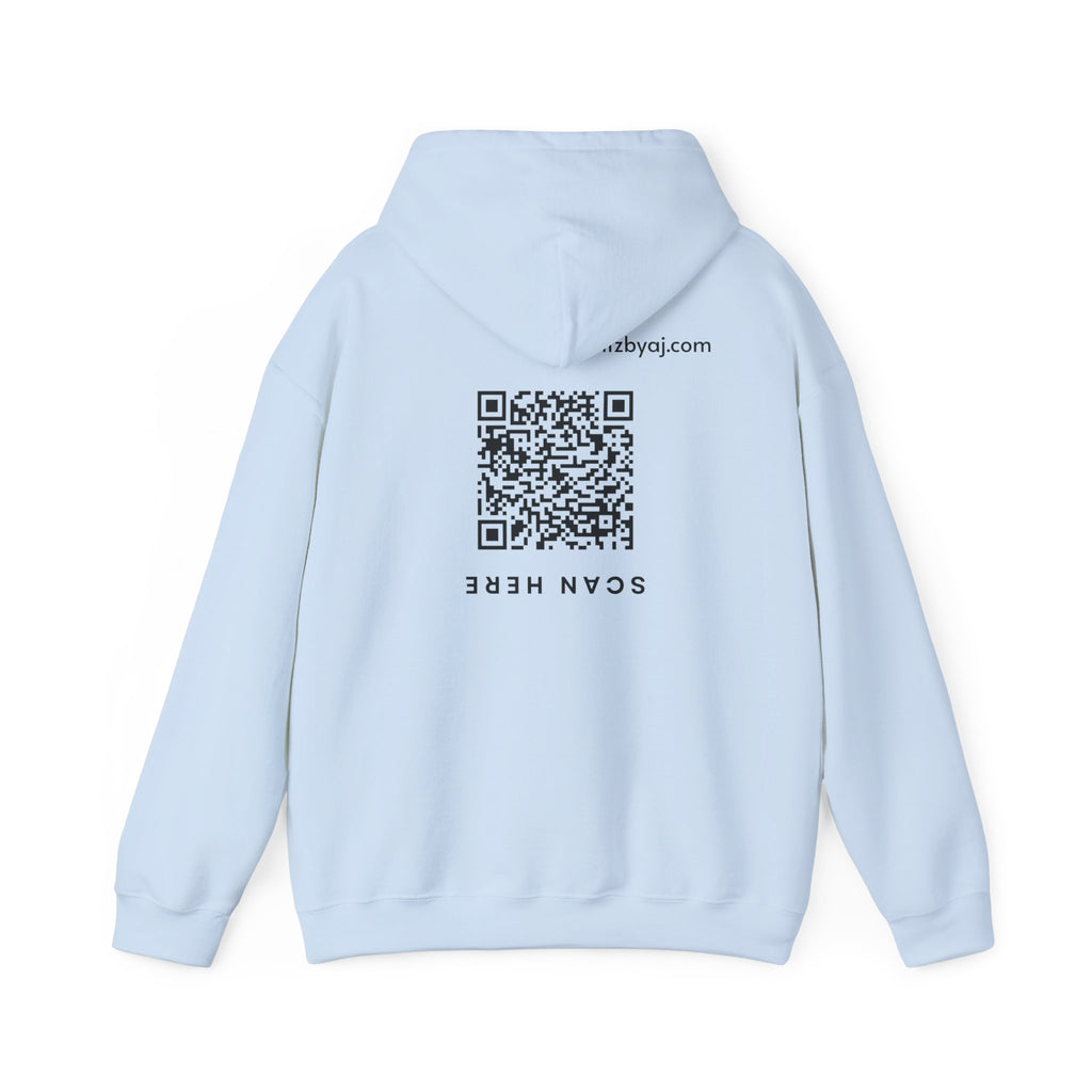 Hoodie — "Snap fingers" with QR Code Back