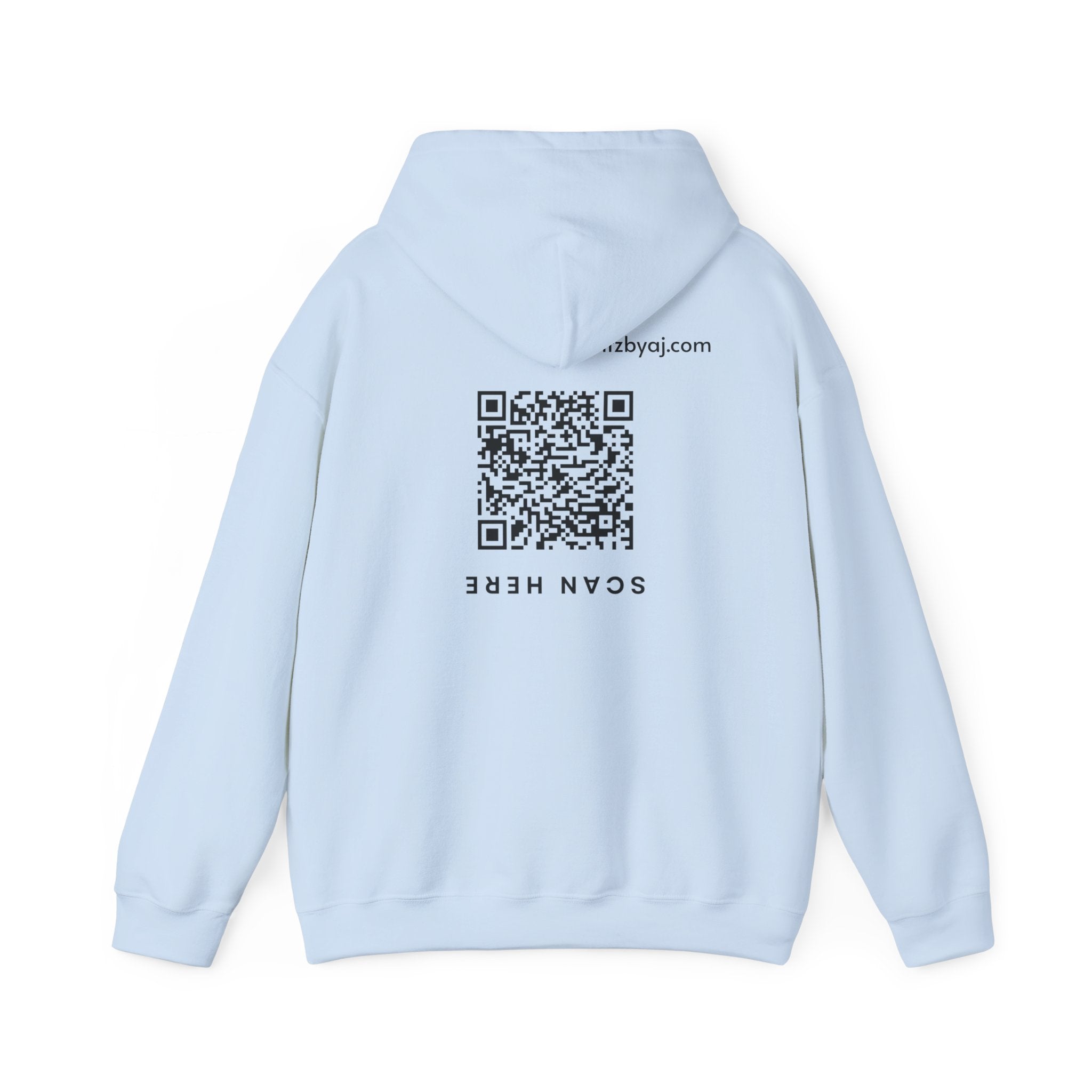 Hoodie — "Snap fingers" with QR Code Back