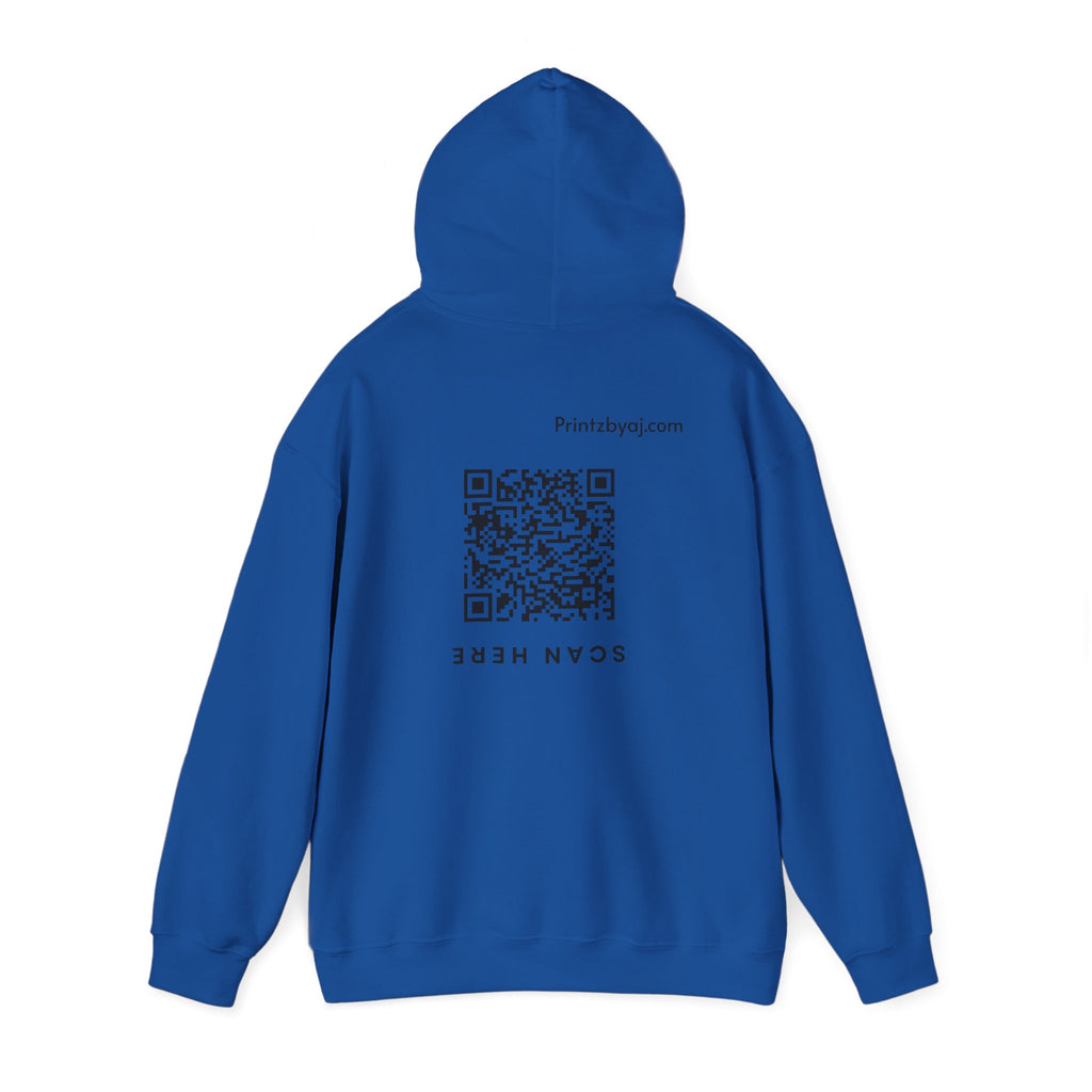 Hoodie — "Snap fingers" with QR Code Back