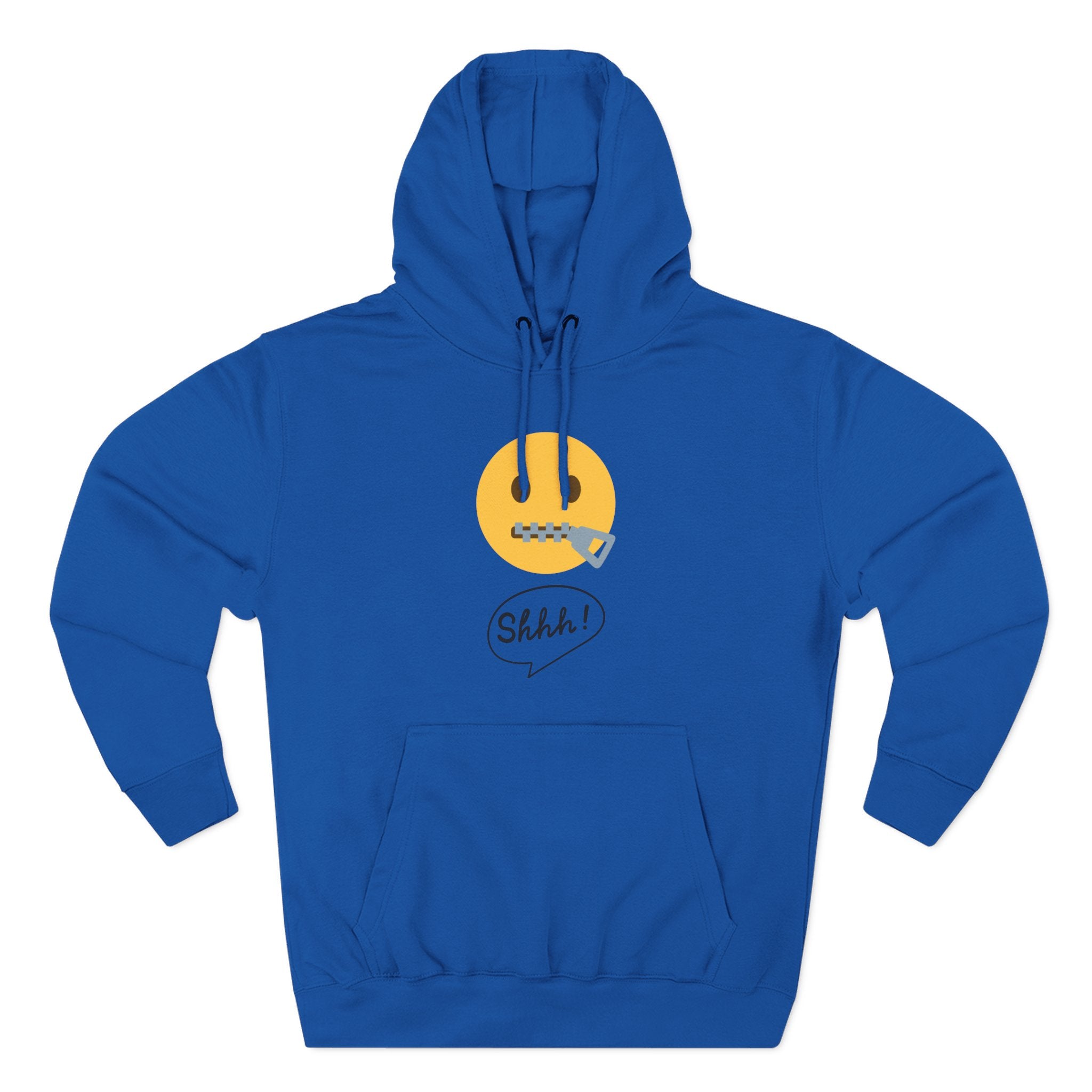 Hoodie — "Excuse Me?" QR Code Graphic Fleece Hoodie