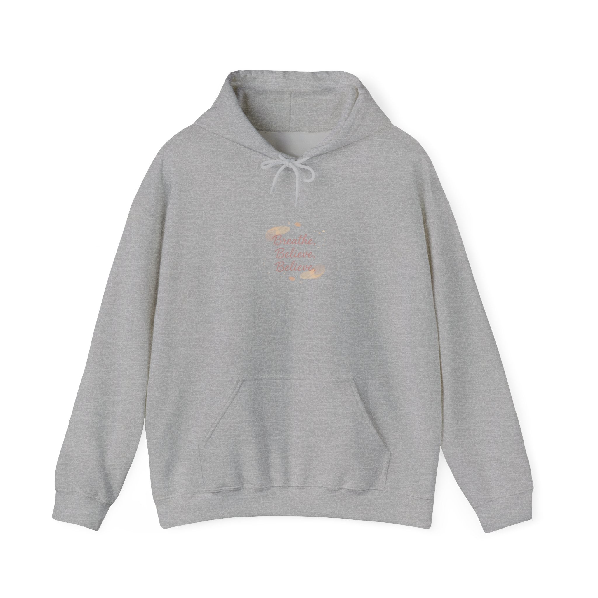 micro optimism hoodie | micro affirmation, encouragement quote art
