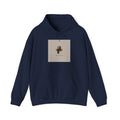 Minimal Abstract Collage Hoodie | Quiet Luxury, Neutral Minimalist