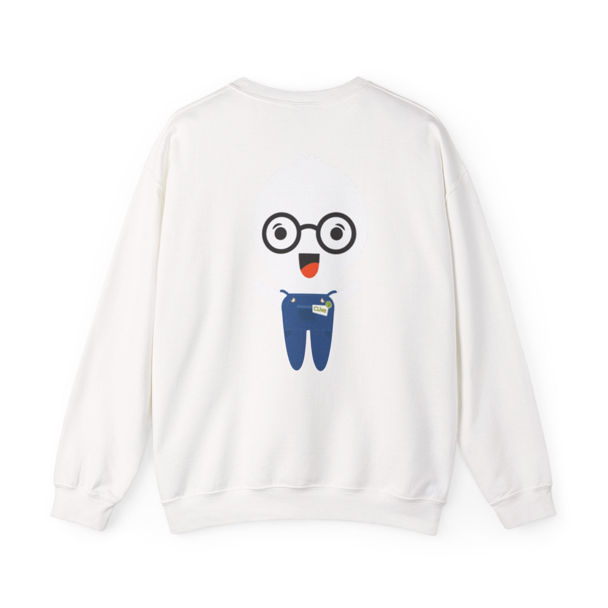 ChoiceLunch Logo Crewneck Sweatshirt | Mascot Character Back Print
