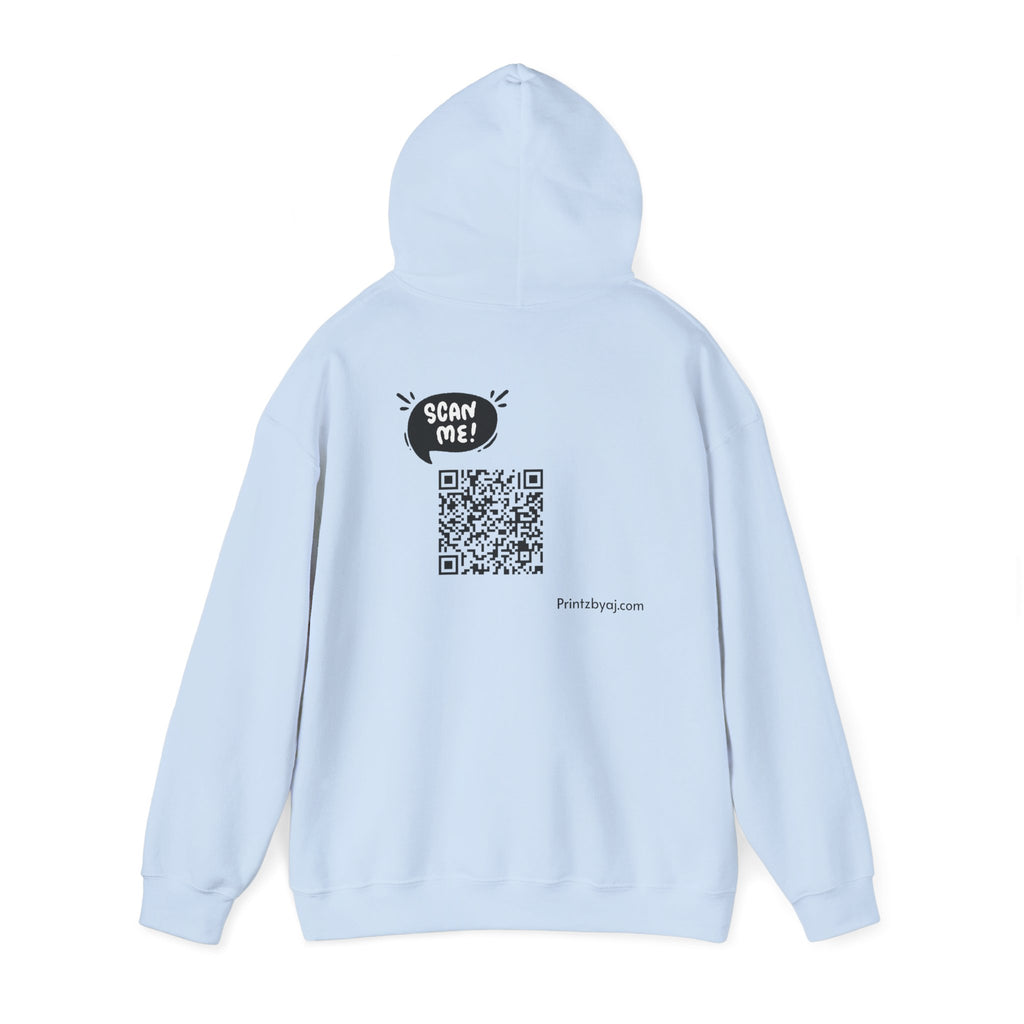 Locked In Mode Hoodie — 'Locked in Mode' Graphic Sweatshirt with QR Code Back