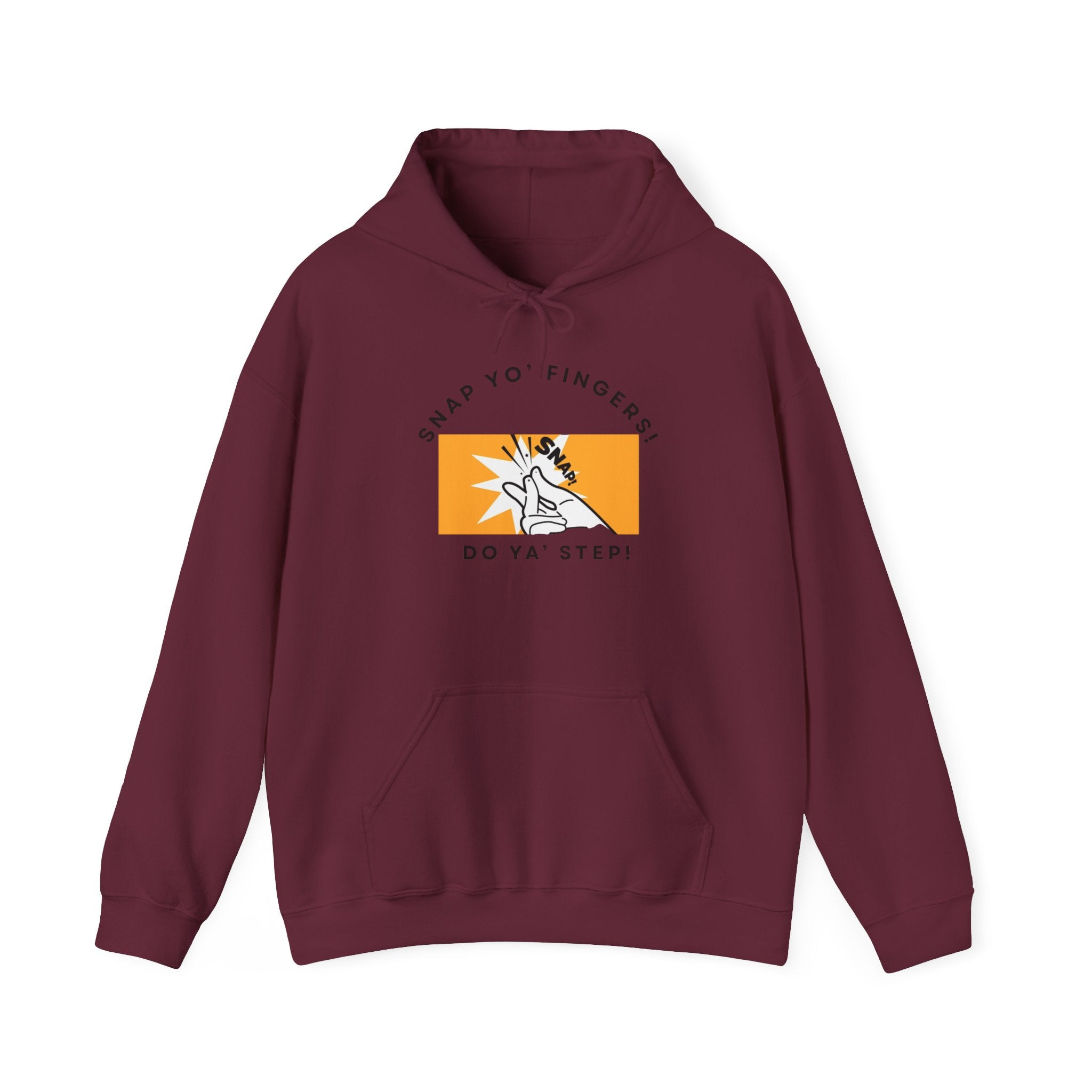 Hoodie — "Snap fingers" with QR Code Back