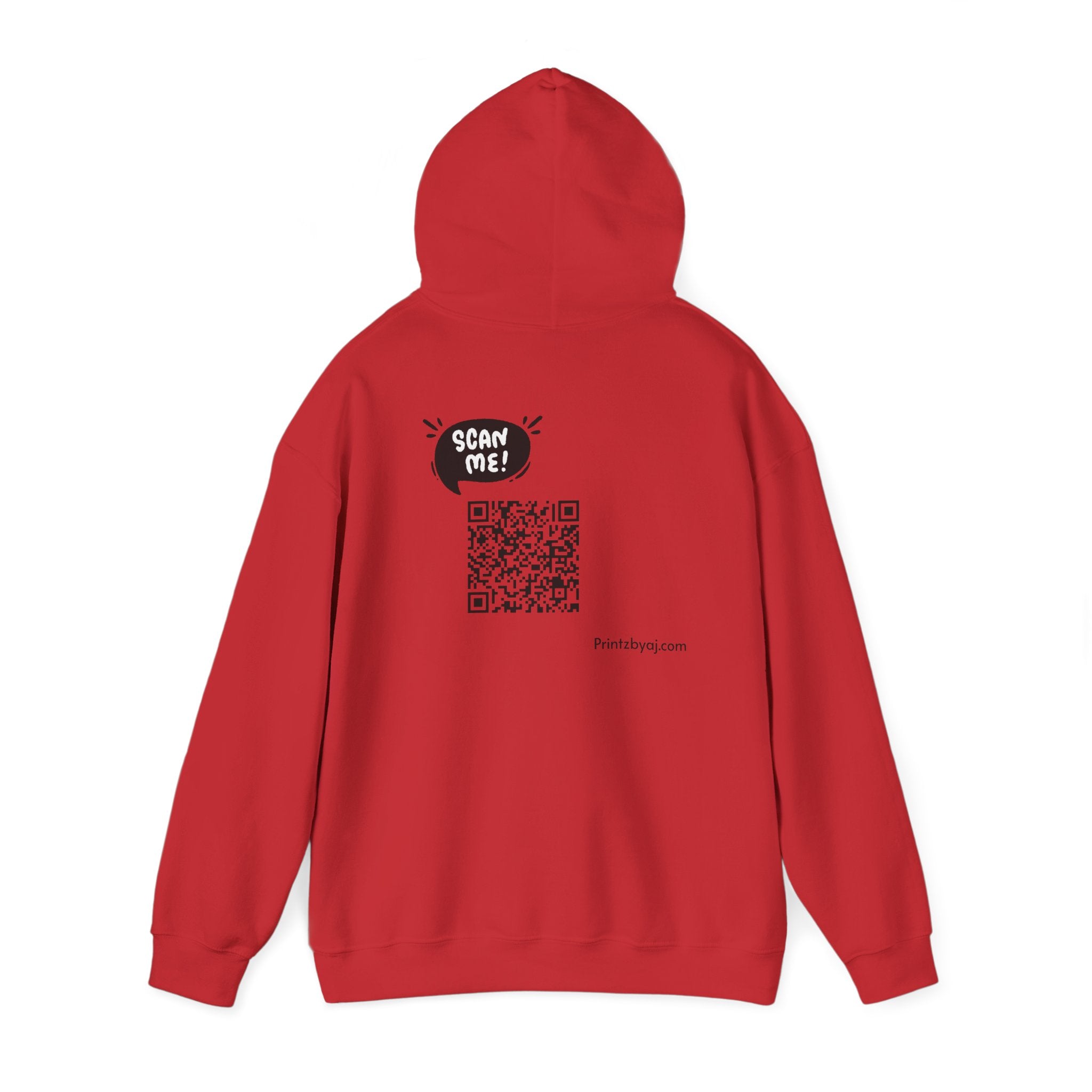 Locked In Mode Hoodie — 'Locked in Mode' Graphic Sweatshirt with QR Code Back