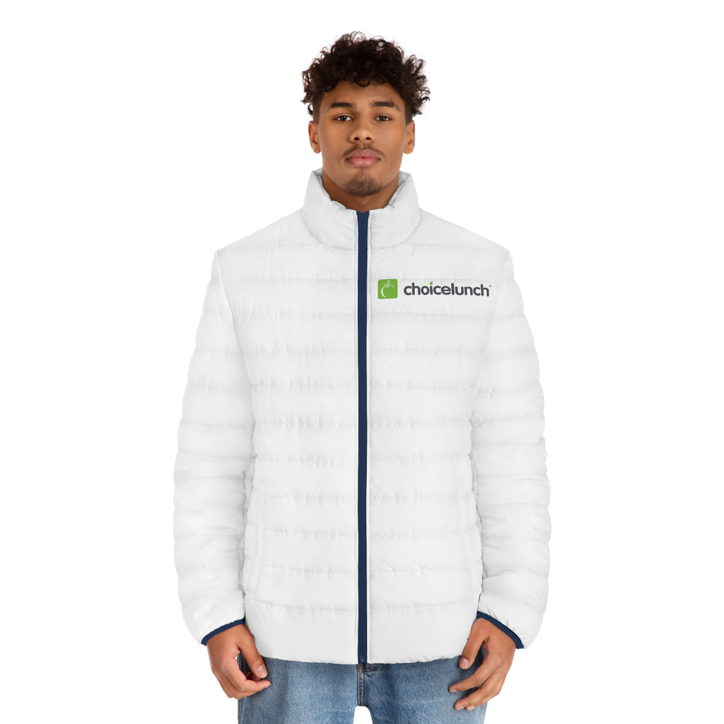 ChoiceLunch Logo Puffer Jacket — Men's Lightweight Quilted Coat