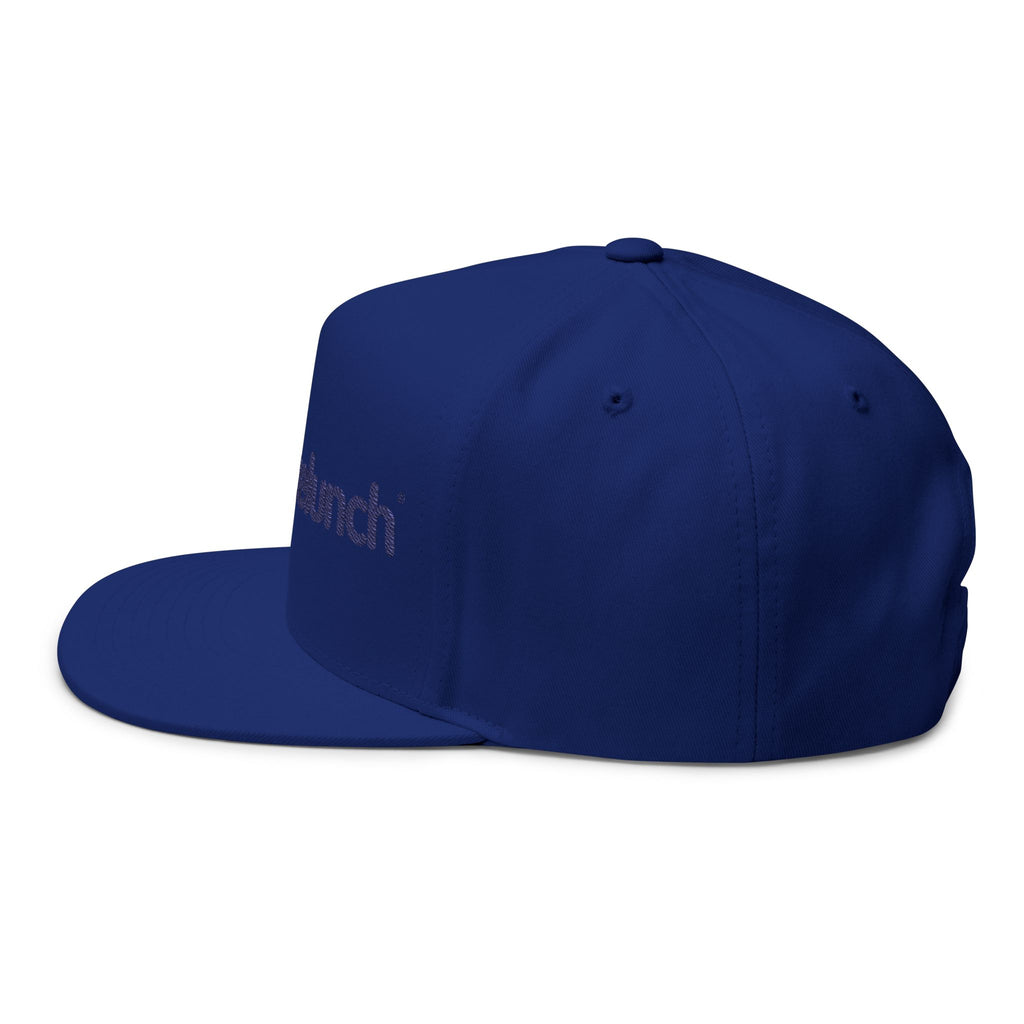 Embroidered Flat Bill Cap — ChoiceLunch Logo Snapback