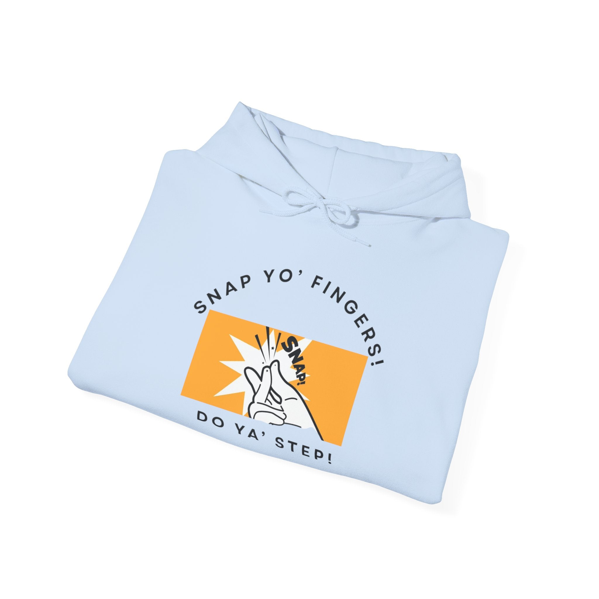 Hoodie — "Snap fingers" with QR Code Back