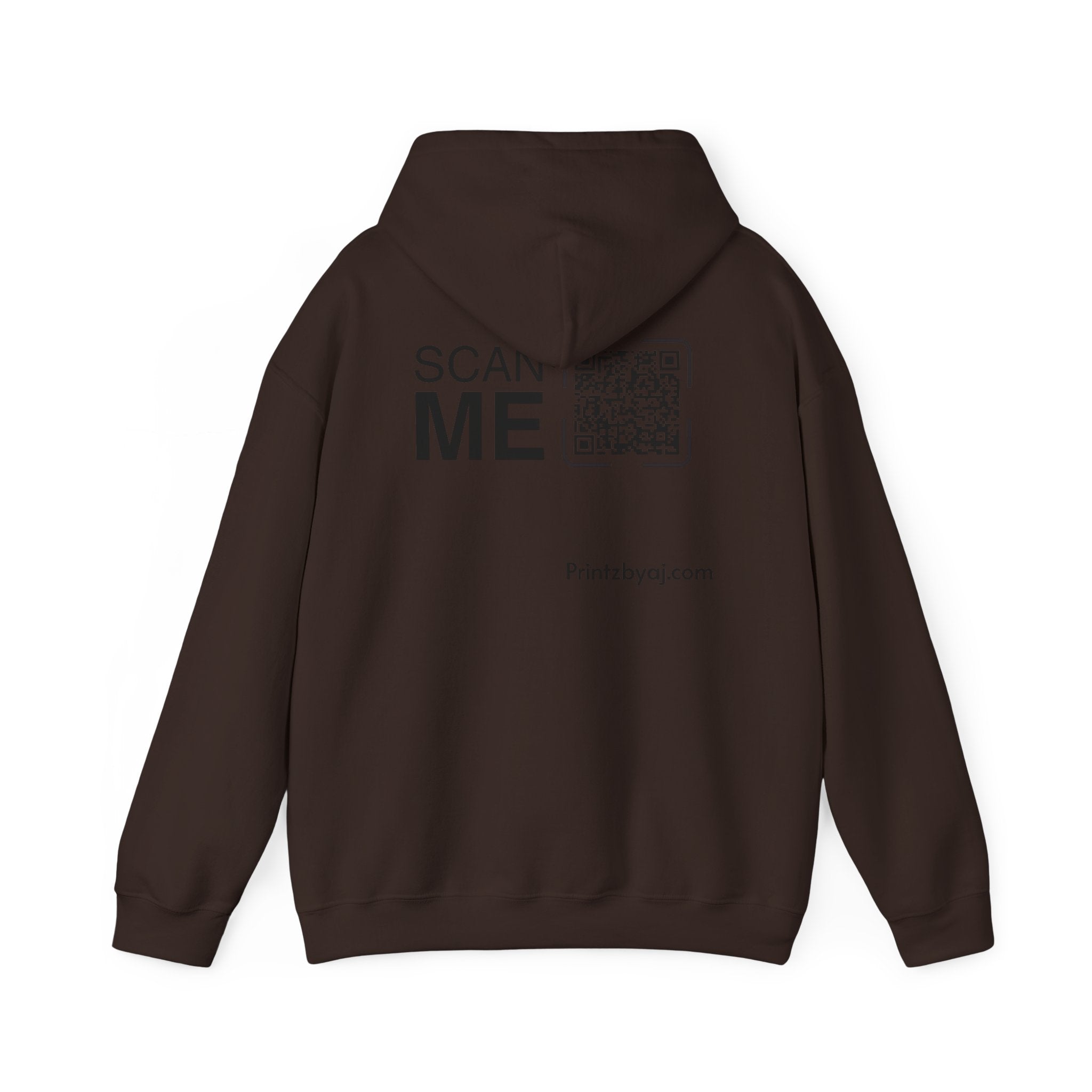 Bad "Bunny" Mode Hoodie — Cute Bunny 'Bad Mode!' Front + 'Scan Me' QR Back