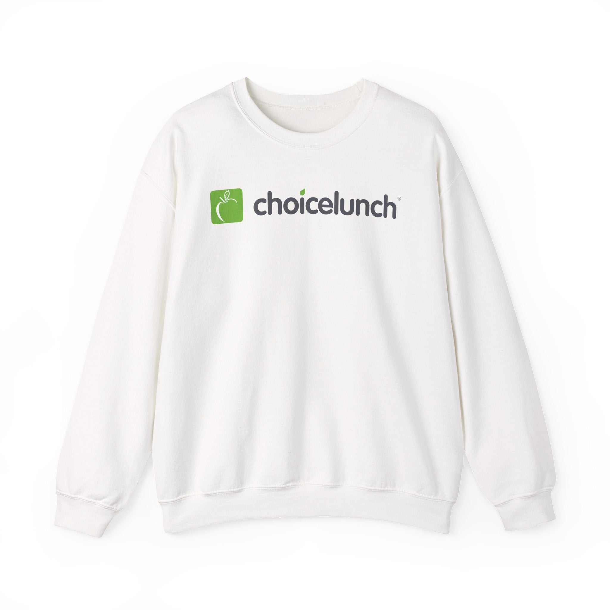 ChoiceLunch Logo Crewneck Sweatshirt | Mascot Character Back Print