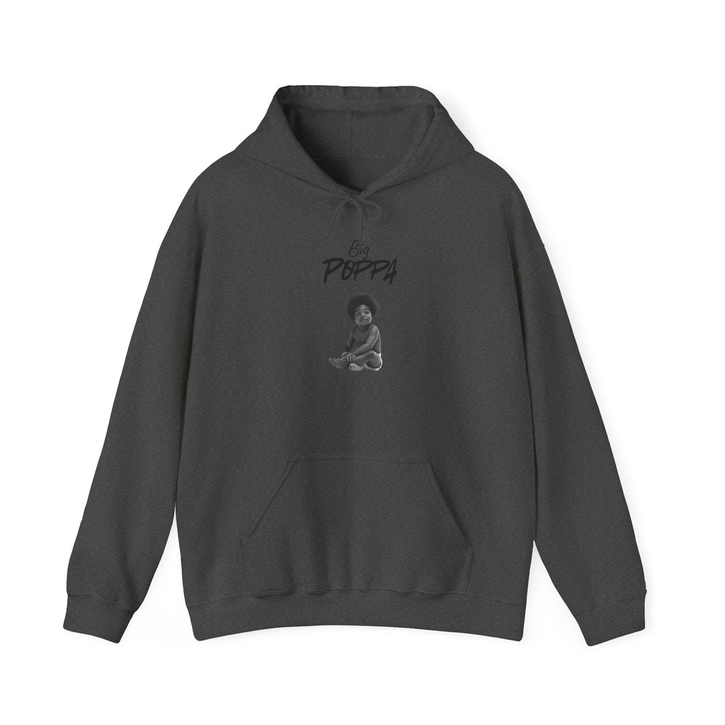Hoodie — "Big Poppa" Pullover with QR Code Back