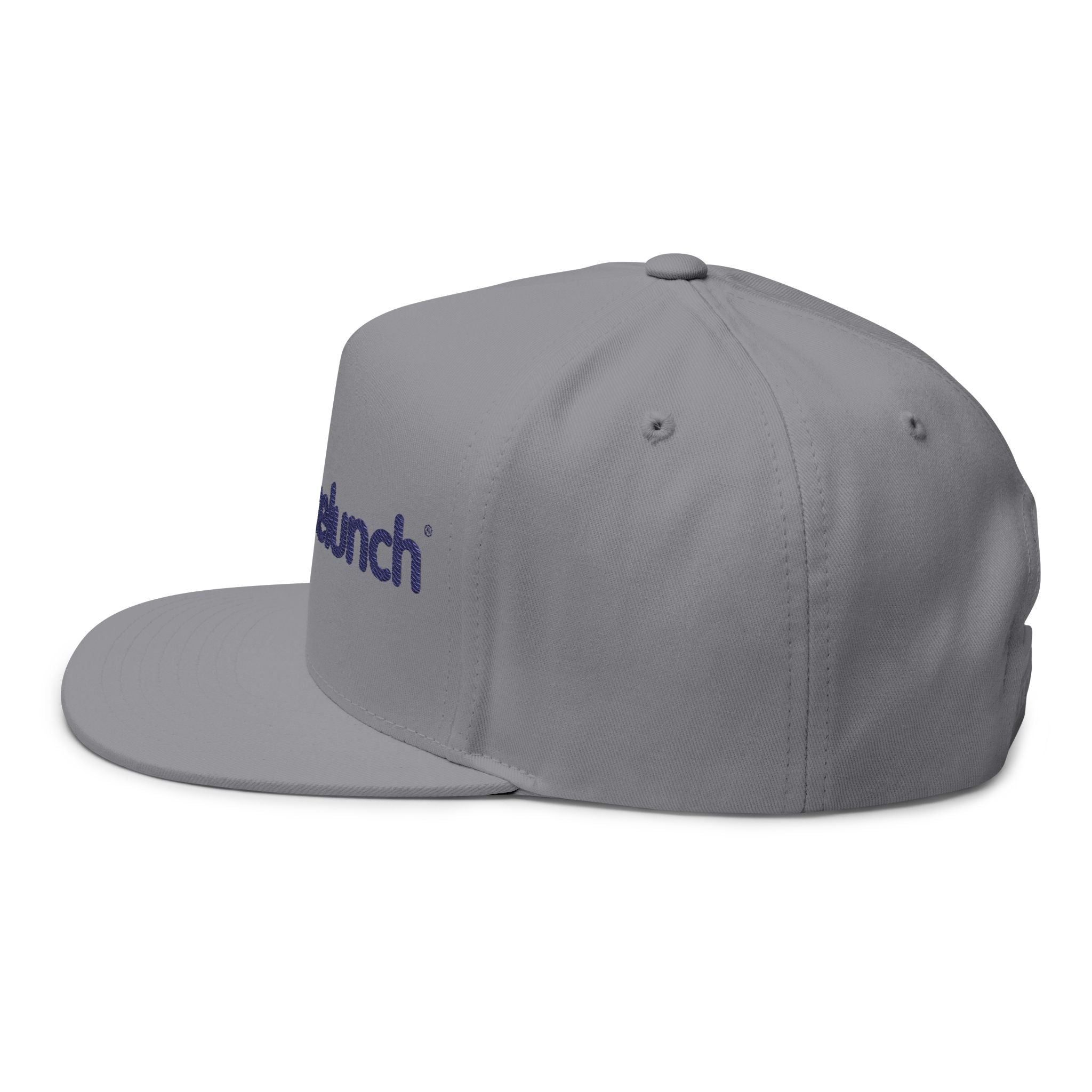 Embroidered Flat Bill Cap — ChoiceLunch Logo Snapback