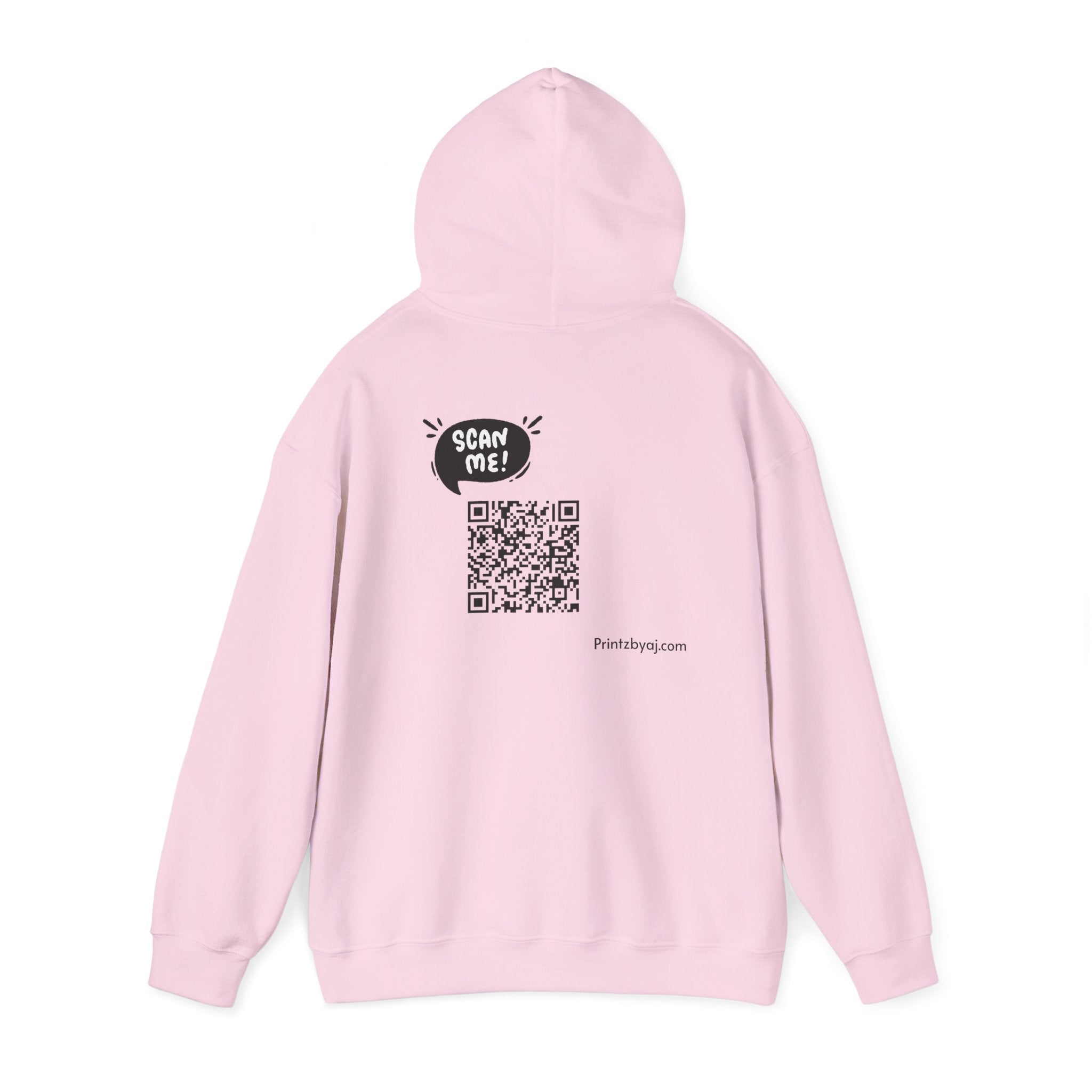 Locked In Mode Hoodie — 'Locked in Mode' Graphic Sweatshirt with QR Code Back