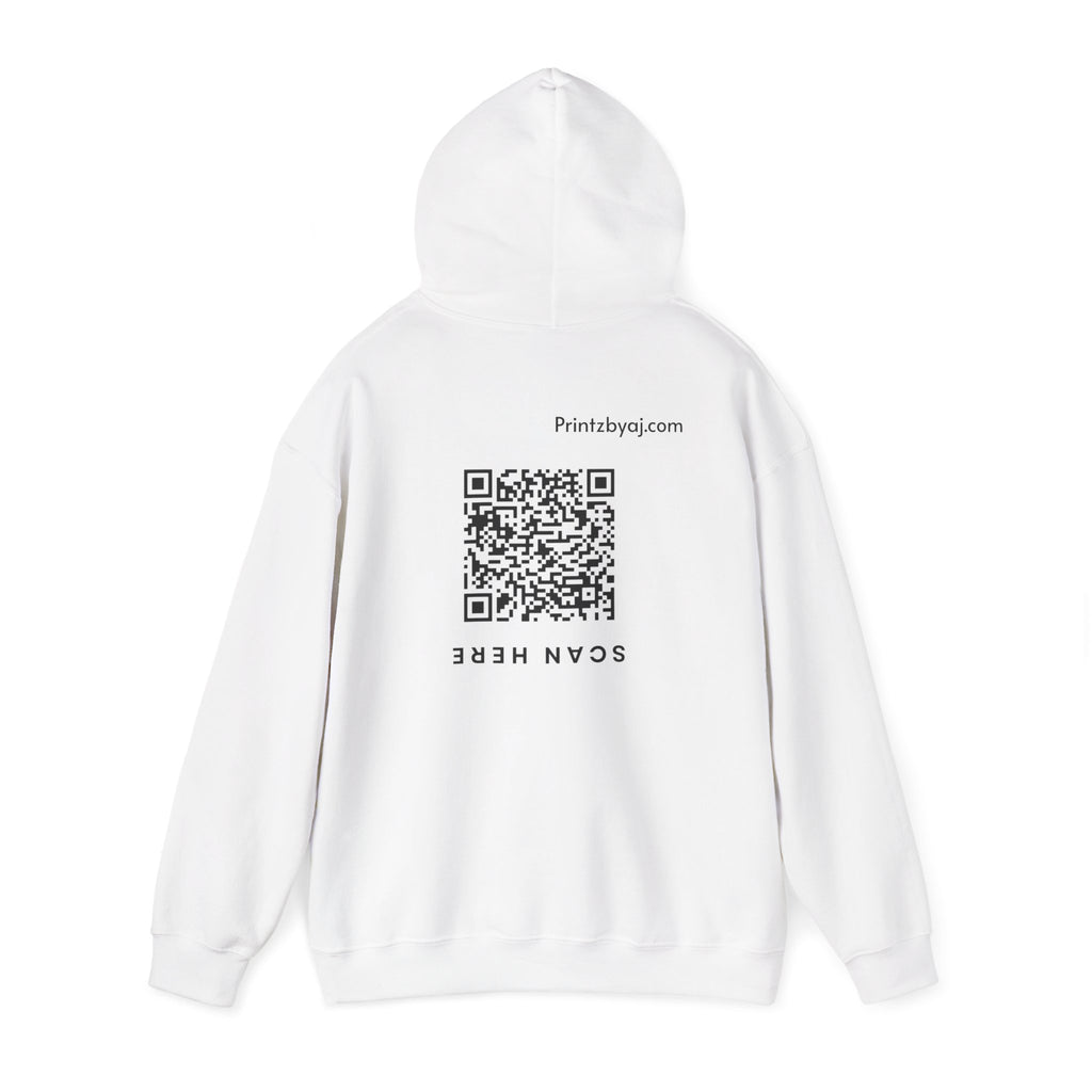 Hoodie — "Snap fingers" with QR Code Back