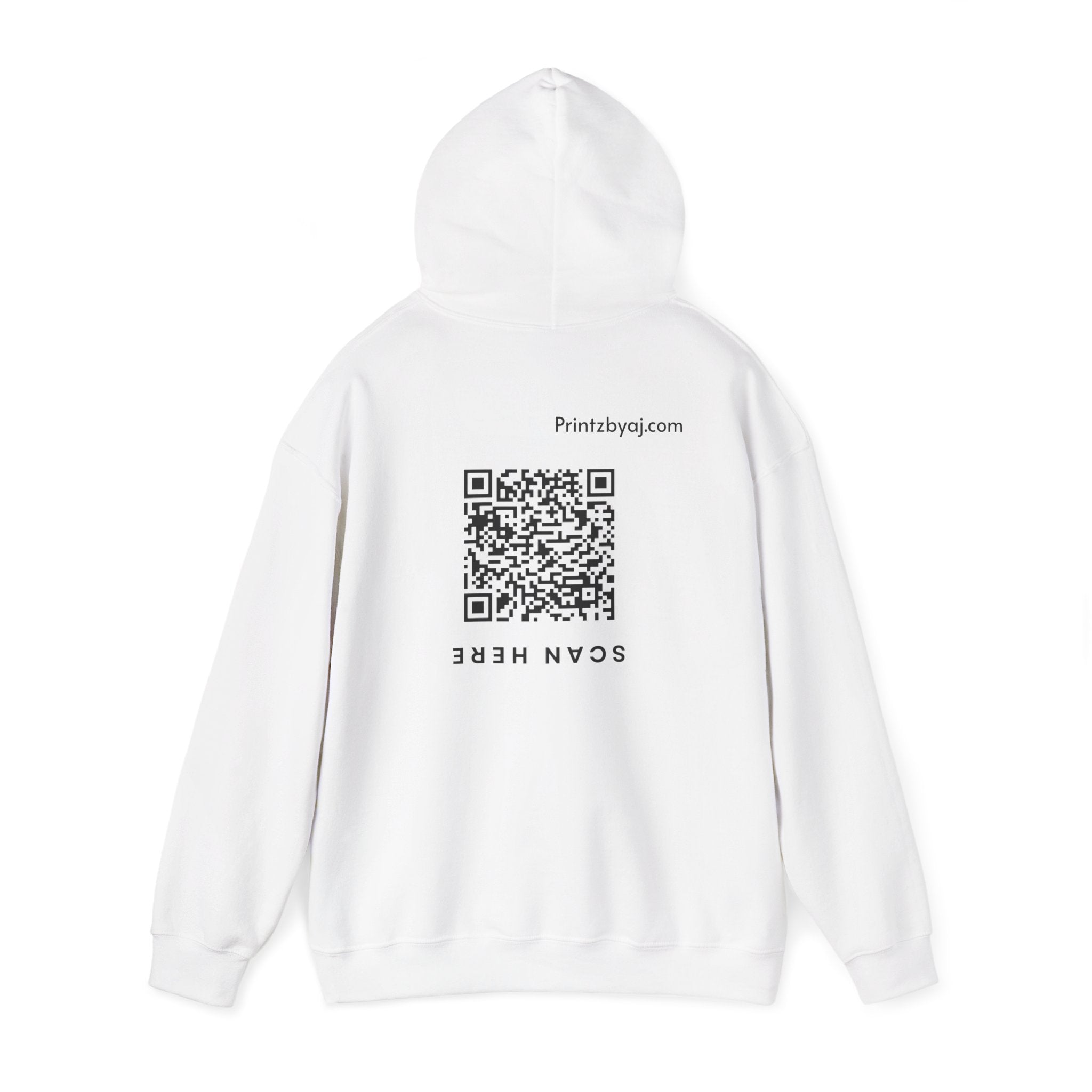 Hoodie — "Snap fingers" with QR Code Back