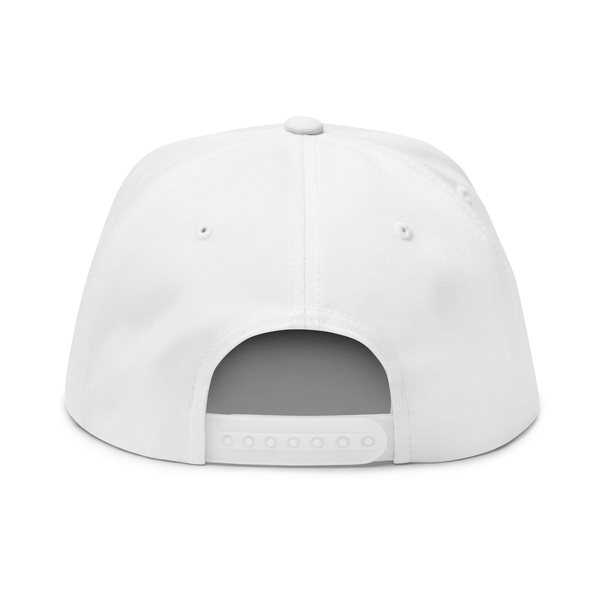 Embroidered Flat Bill Cap — ChoiceLunch Logo Snapback