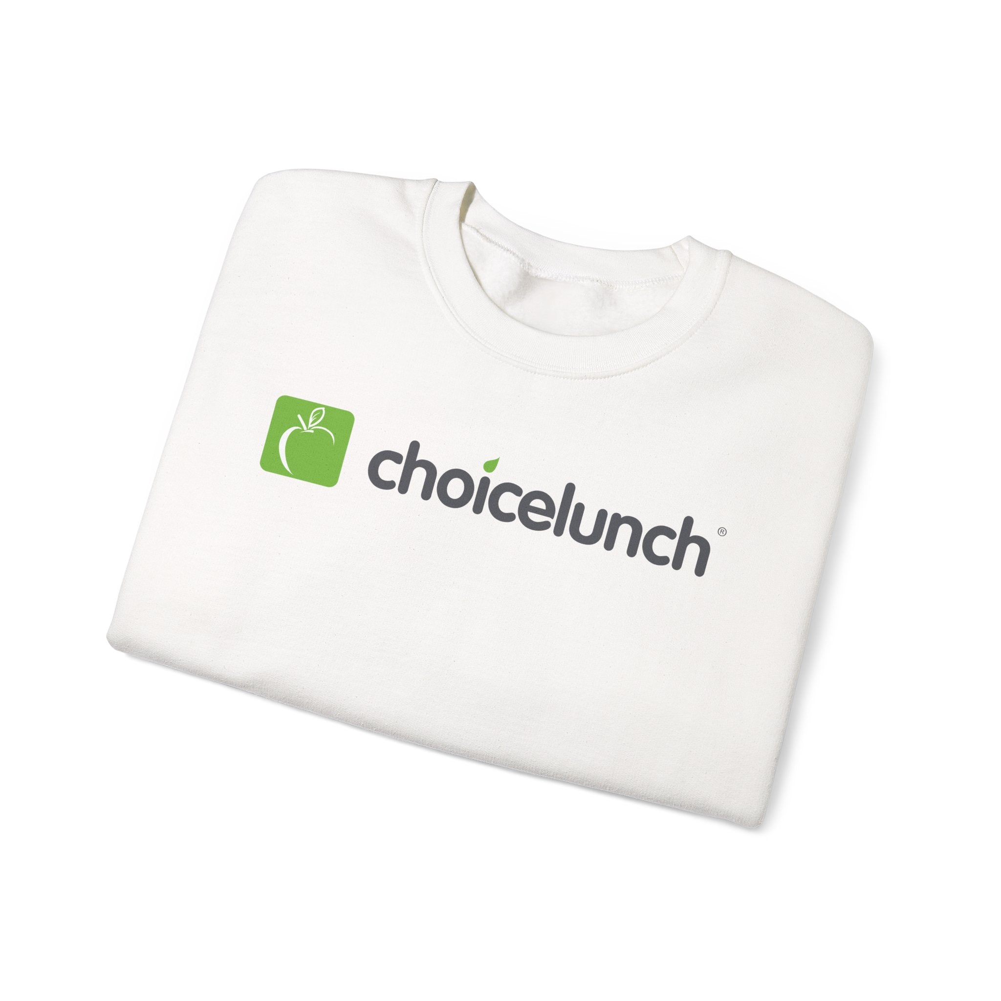 ChoiceLunch Logo Crewneck Sweatshirt | Mascot Character Back Print