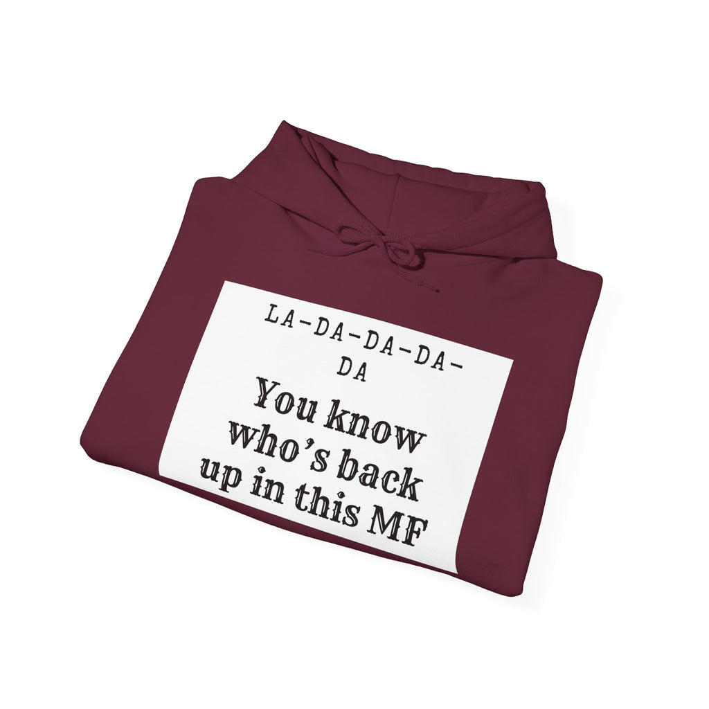 Hoodie — "The Next Episode" with QR Code Back