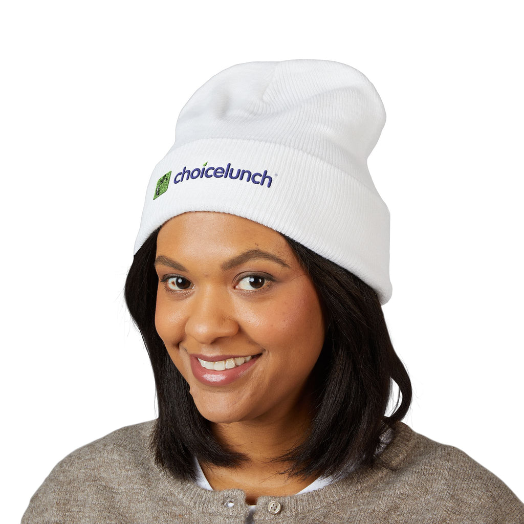 ChoiceLunch Embroidered Cuffed Beanie — Logo Winter Hat