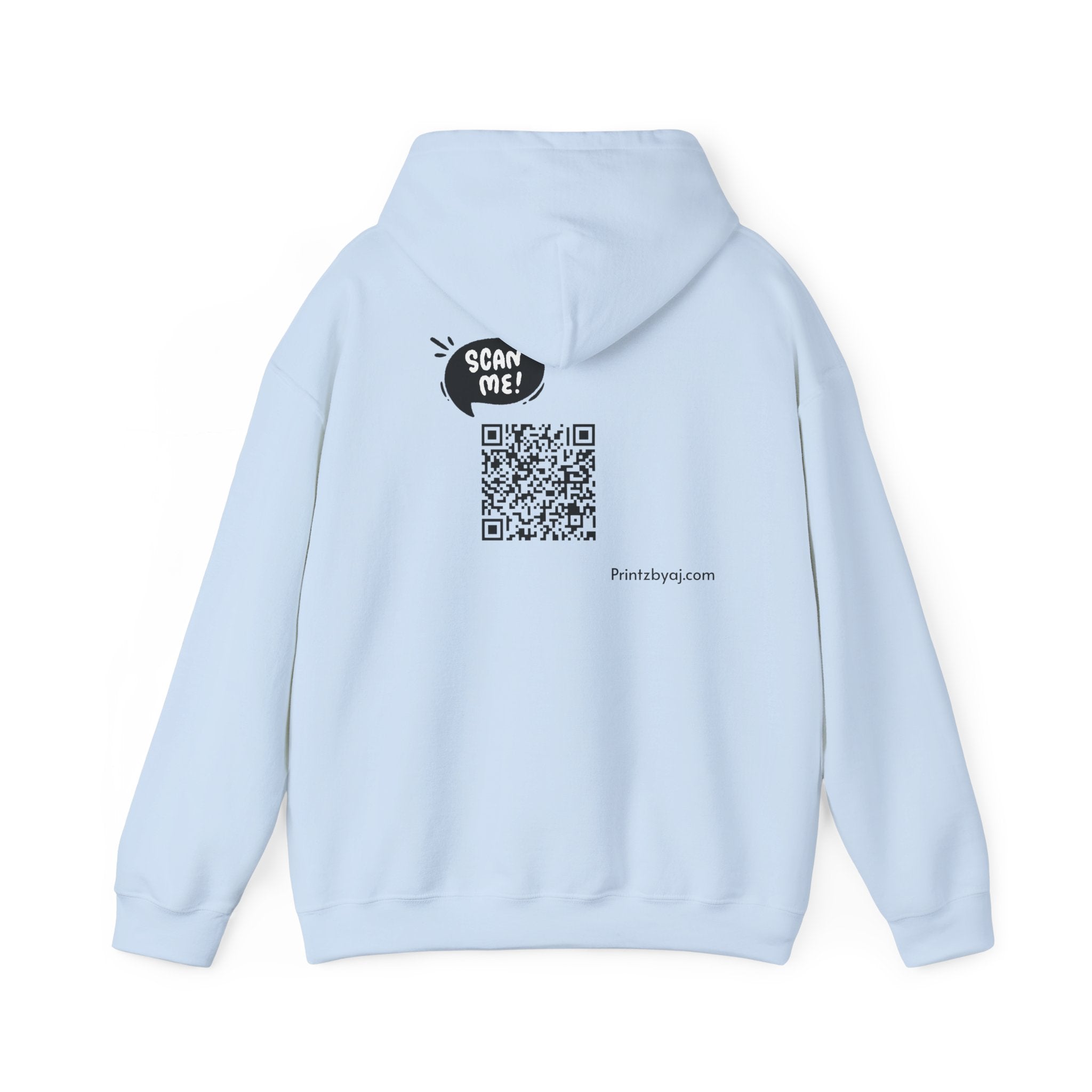 Locked In Mode Hoodie — 'Locked in Mode' Graphic Sweatshirt with QR Code Back