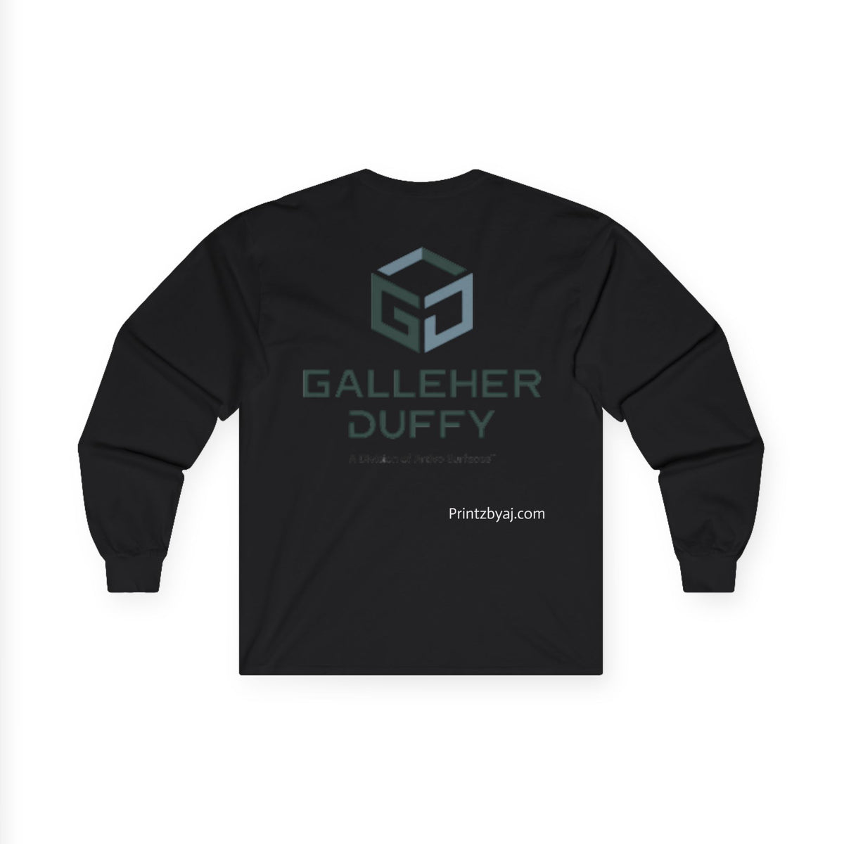 High-Vis Company Logo Long Sleeve Tee — Safety Shirt
