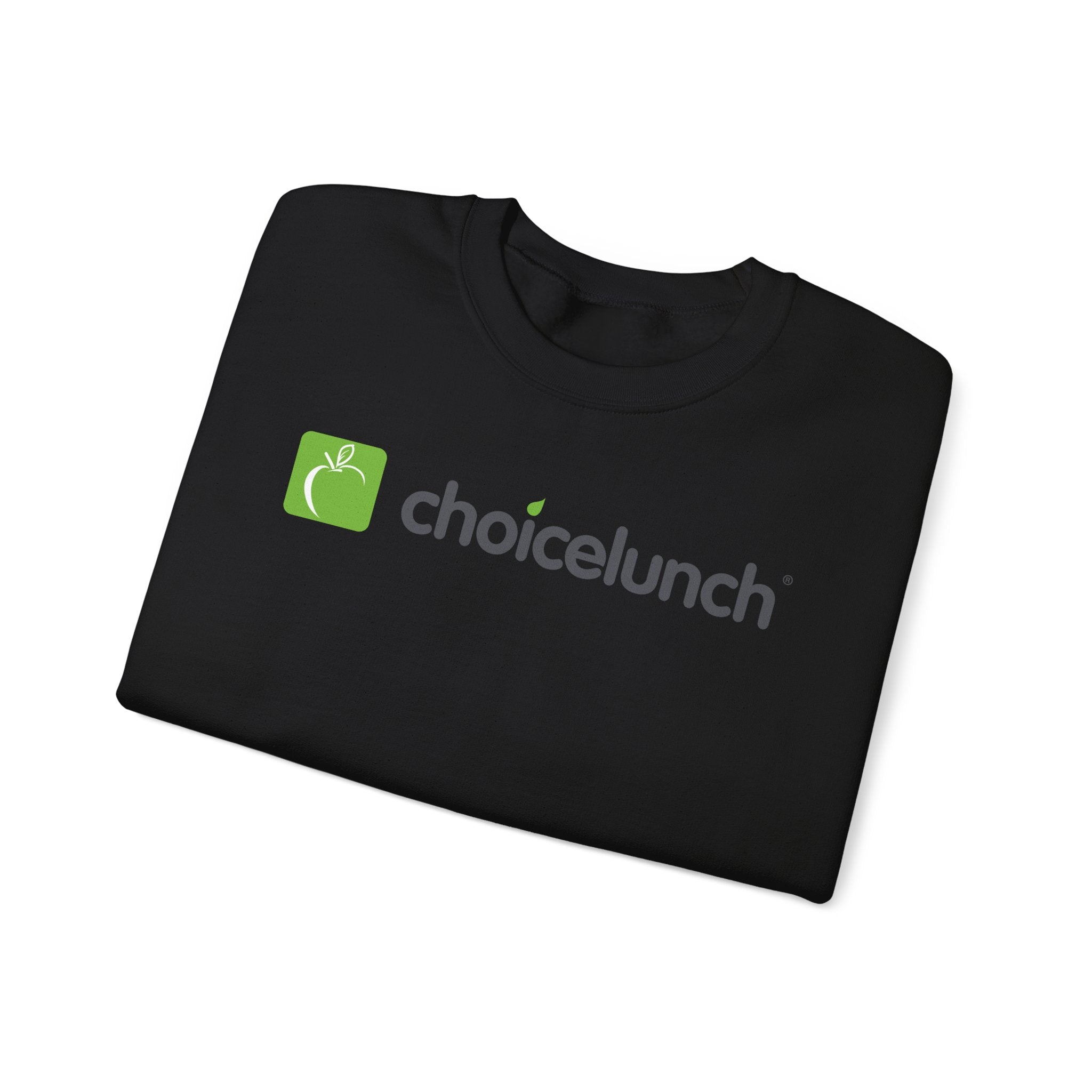 ChoiceLunch Logo Crewneck Sweatshirt | Mascot Character Back Print