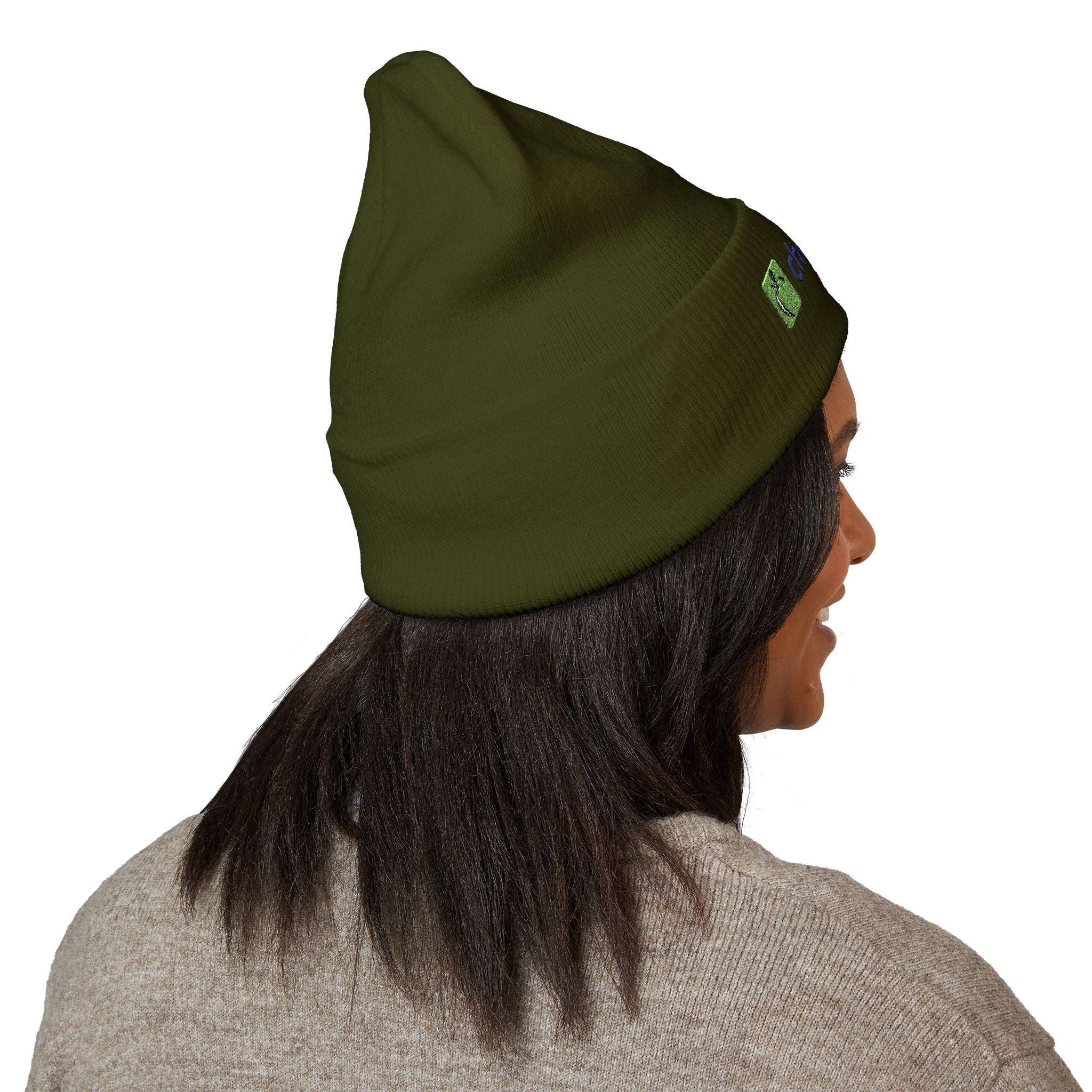 ChoiceLunch Embroidered Cuffed Beanie — Logo Winter Hat