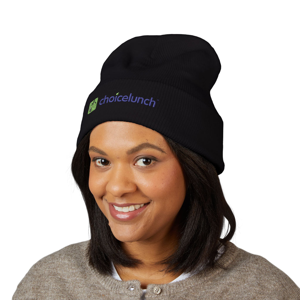 ChoiceLunch Embroidered Cuffed Beanie — Logo Winter Hat