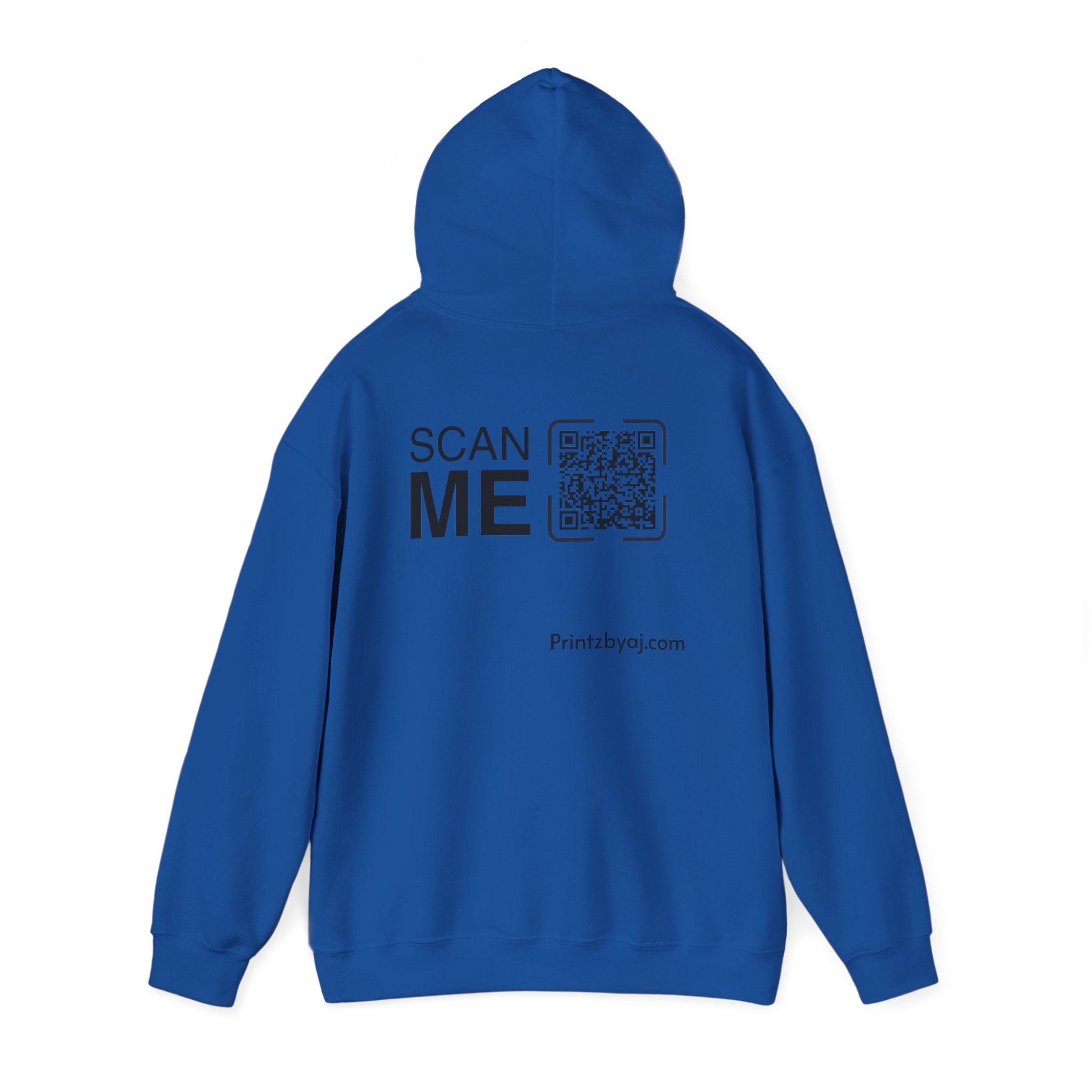 Bad "Bunny" Mode Hoodie — Cute Bunny 'Bad Mode!' Front + 'Scan Me' QR Back
